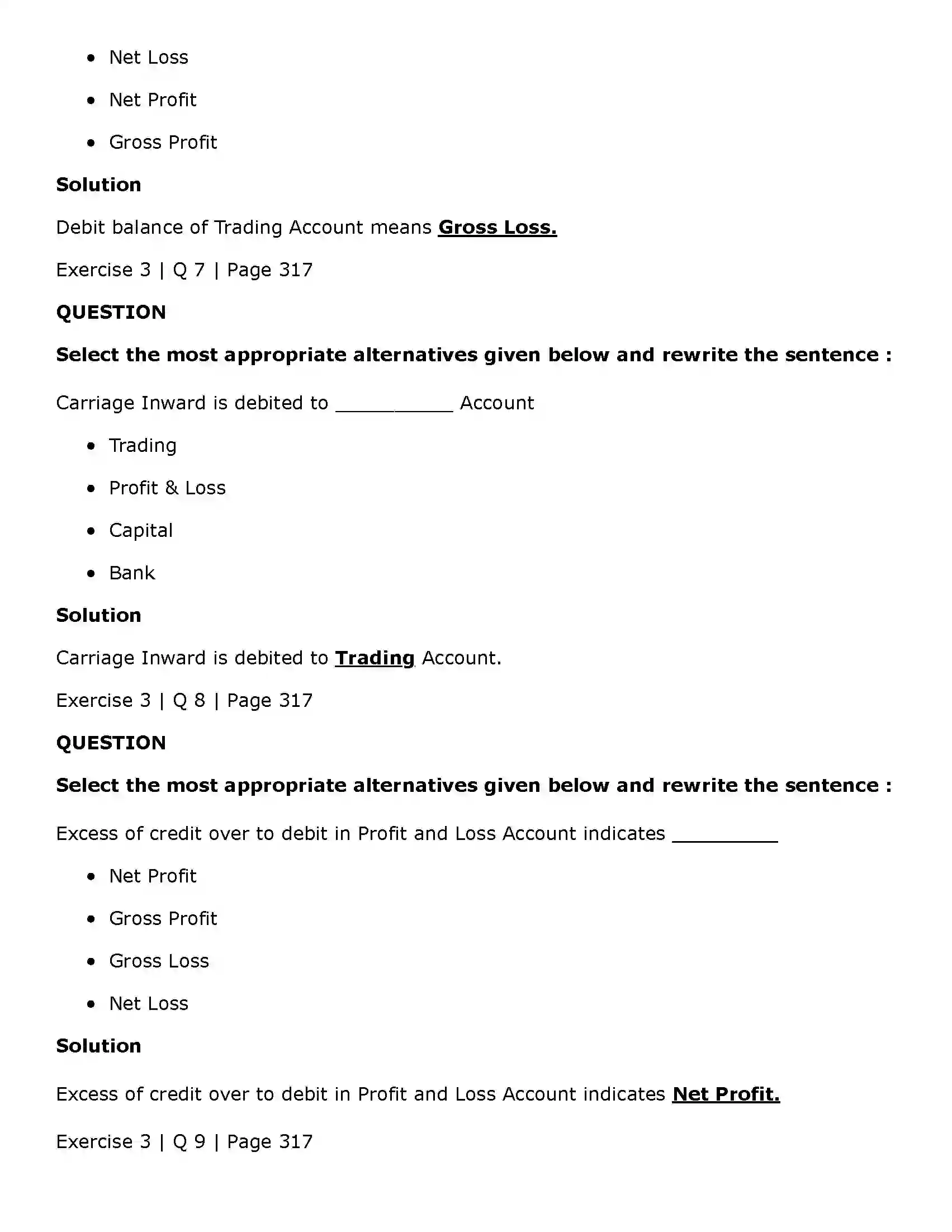 Maharashtra Board Class 11th Book Keeping & Accountancy Final Accounts of a Proprietary Concern Solution 8