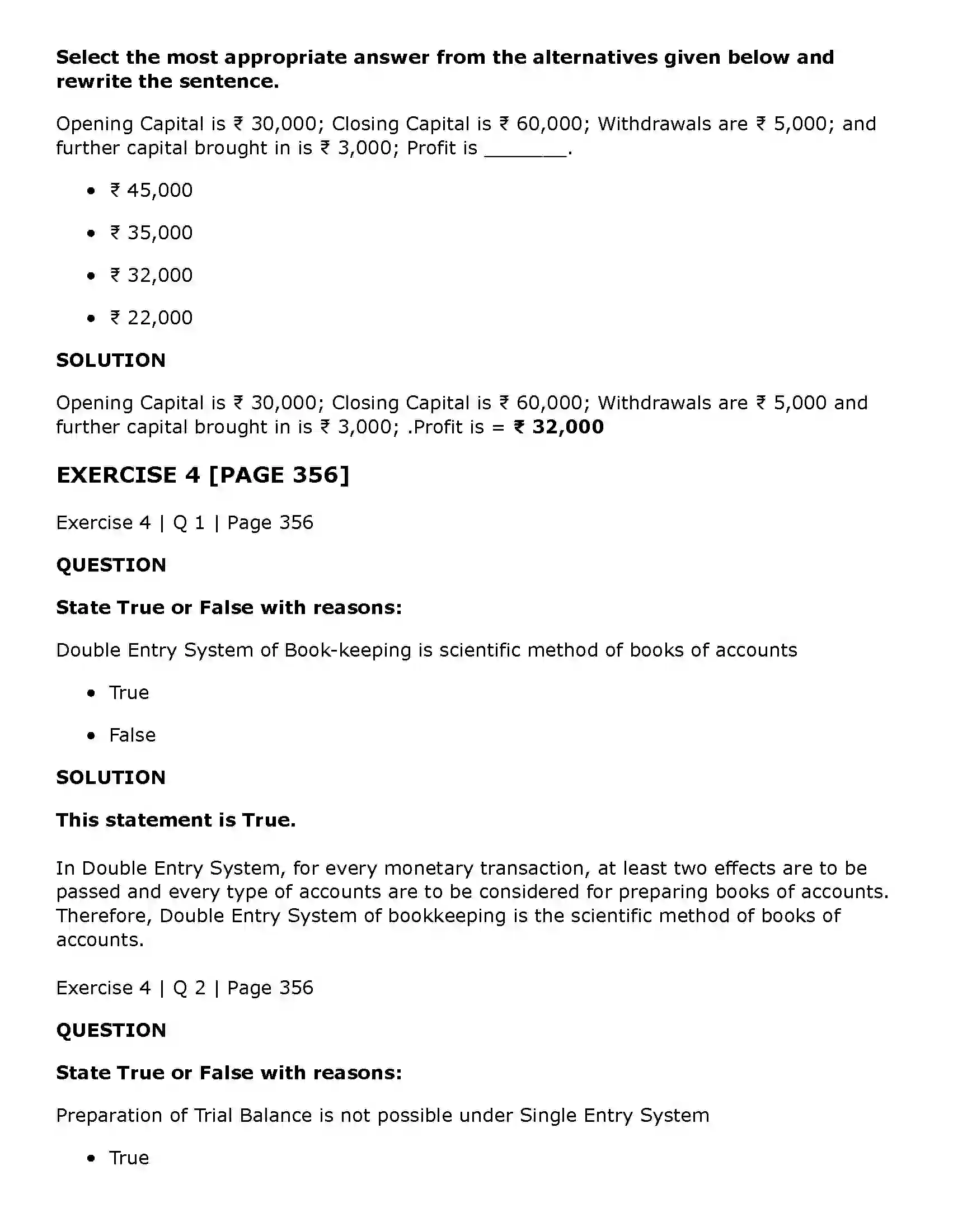 Maharashtra Board Class 11th Book Keeping & Accountancy Single Entry System Solution 8