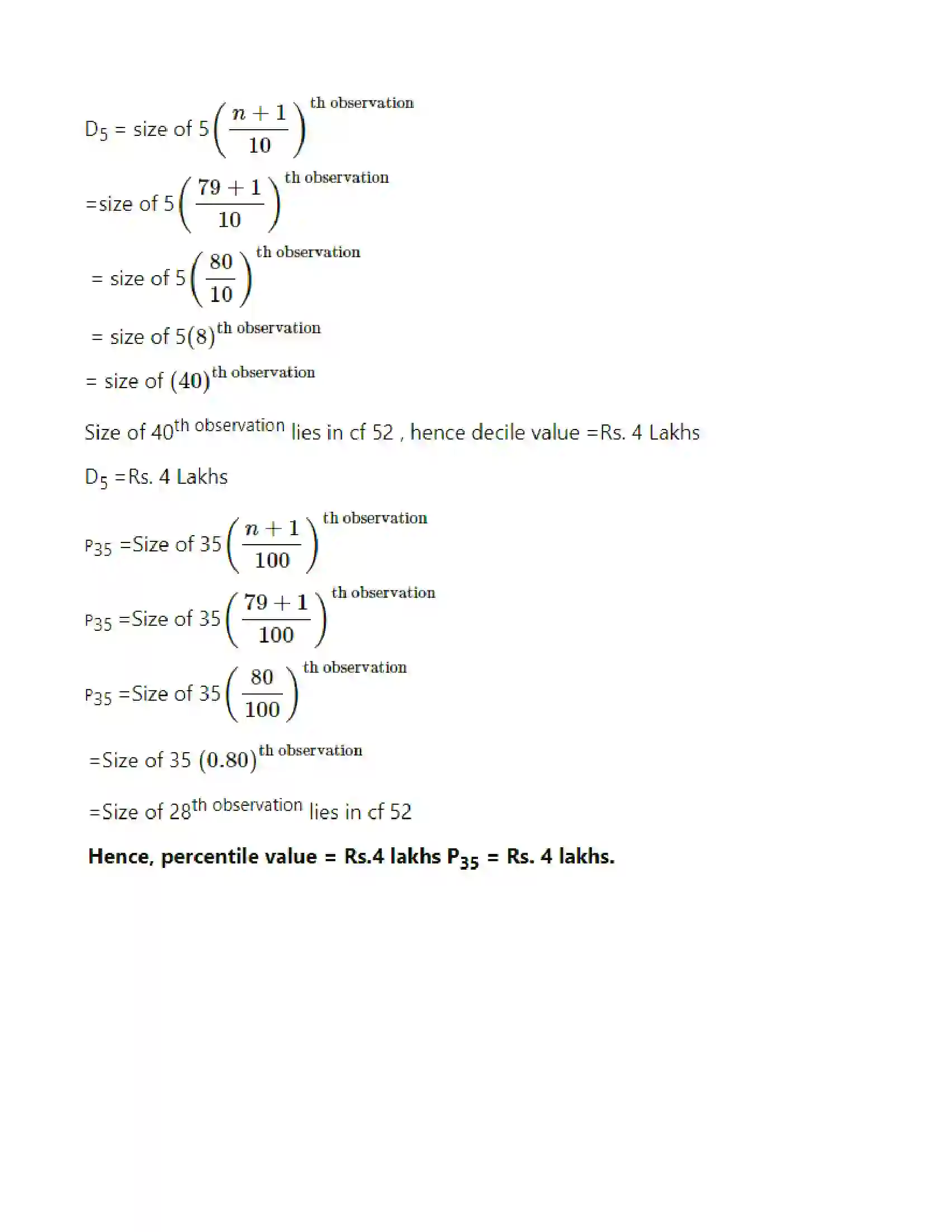 Maharashtra Board Class 11th Economics Partition Values Solution 7