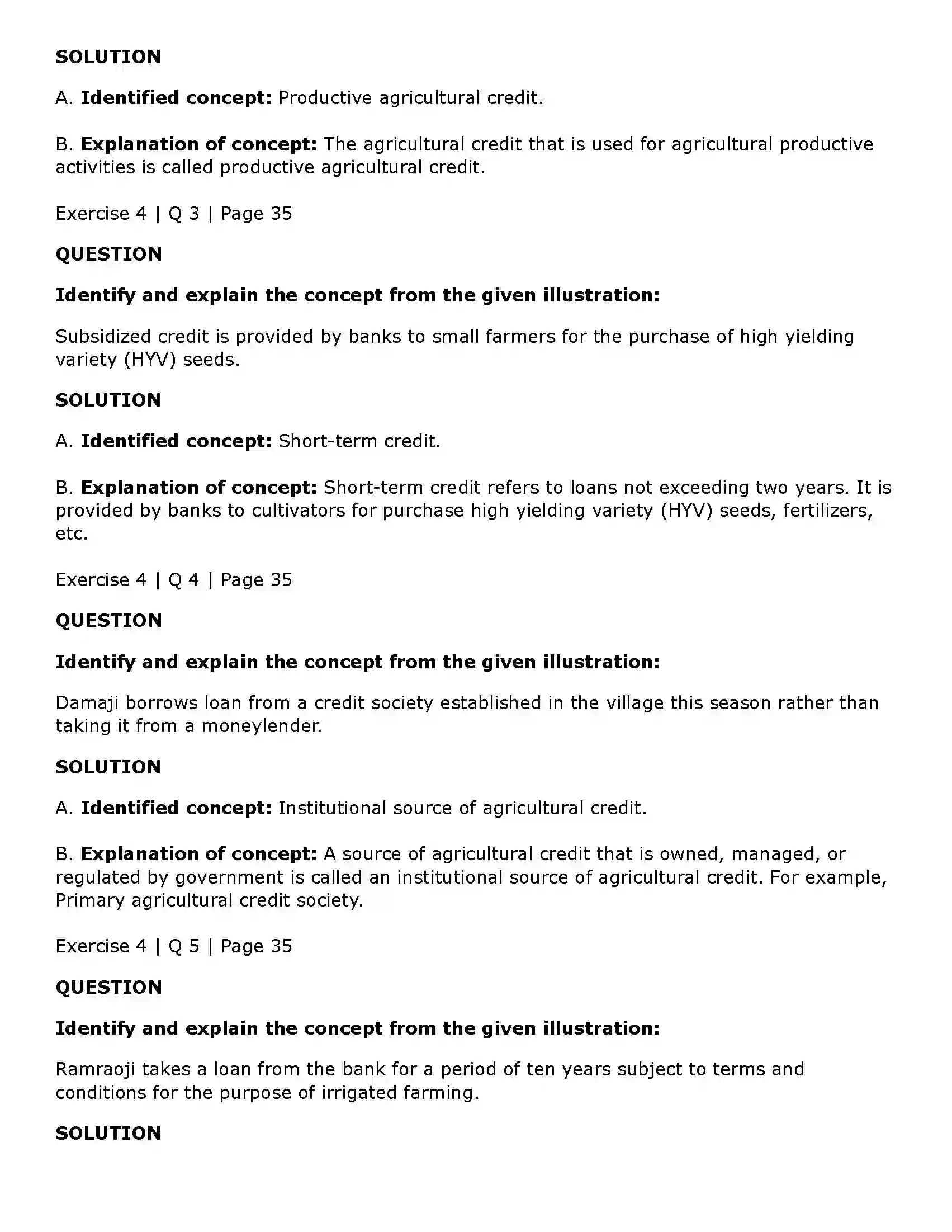 Maharashtra Board Class 11th Economics Rural Development in India Solution 6