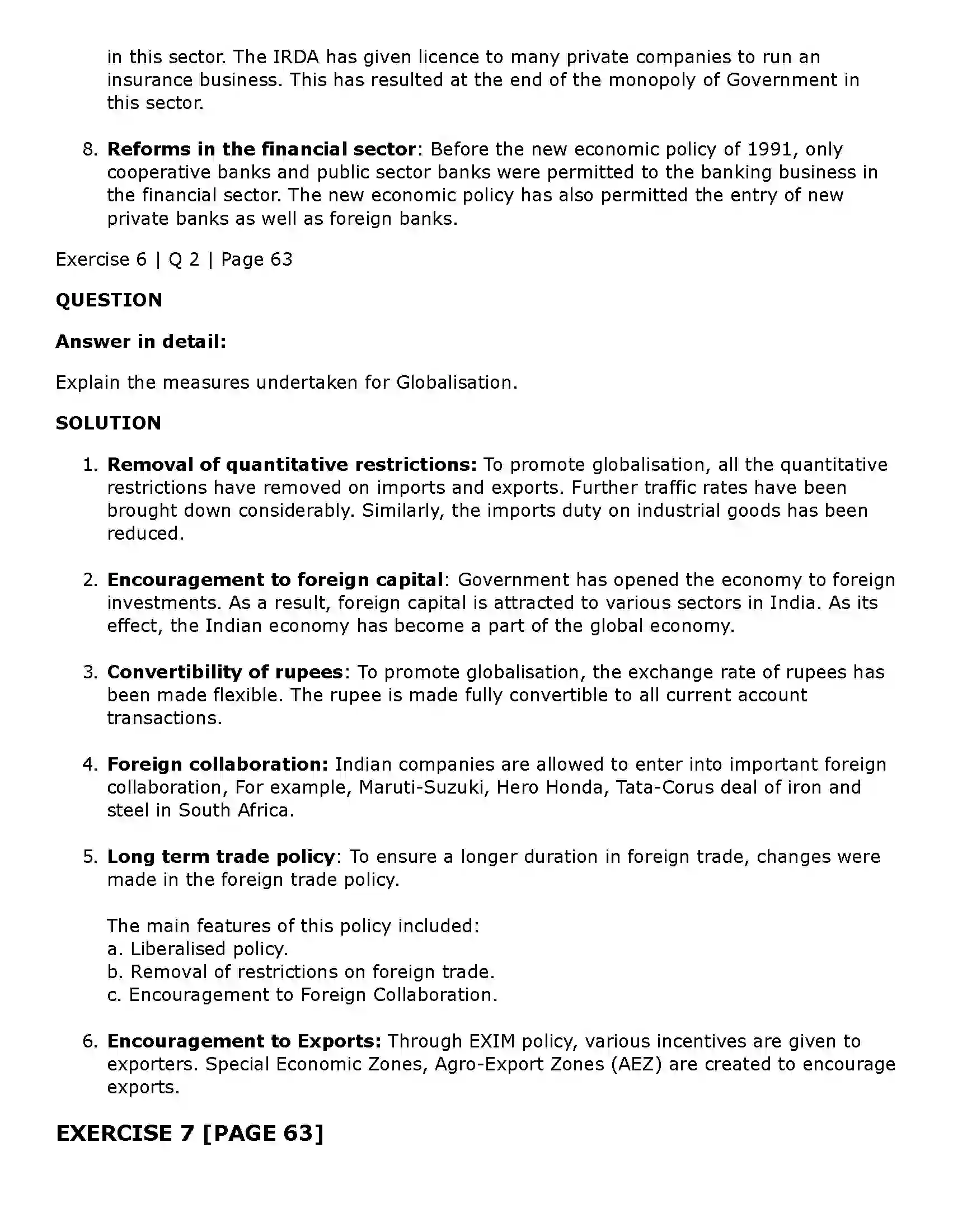 Maharashtra Board Class 11th Economics Economic Policy of India since Solution 10