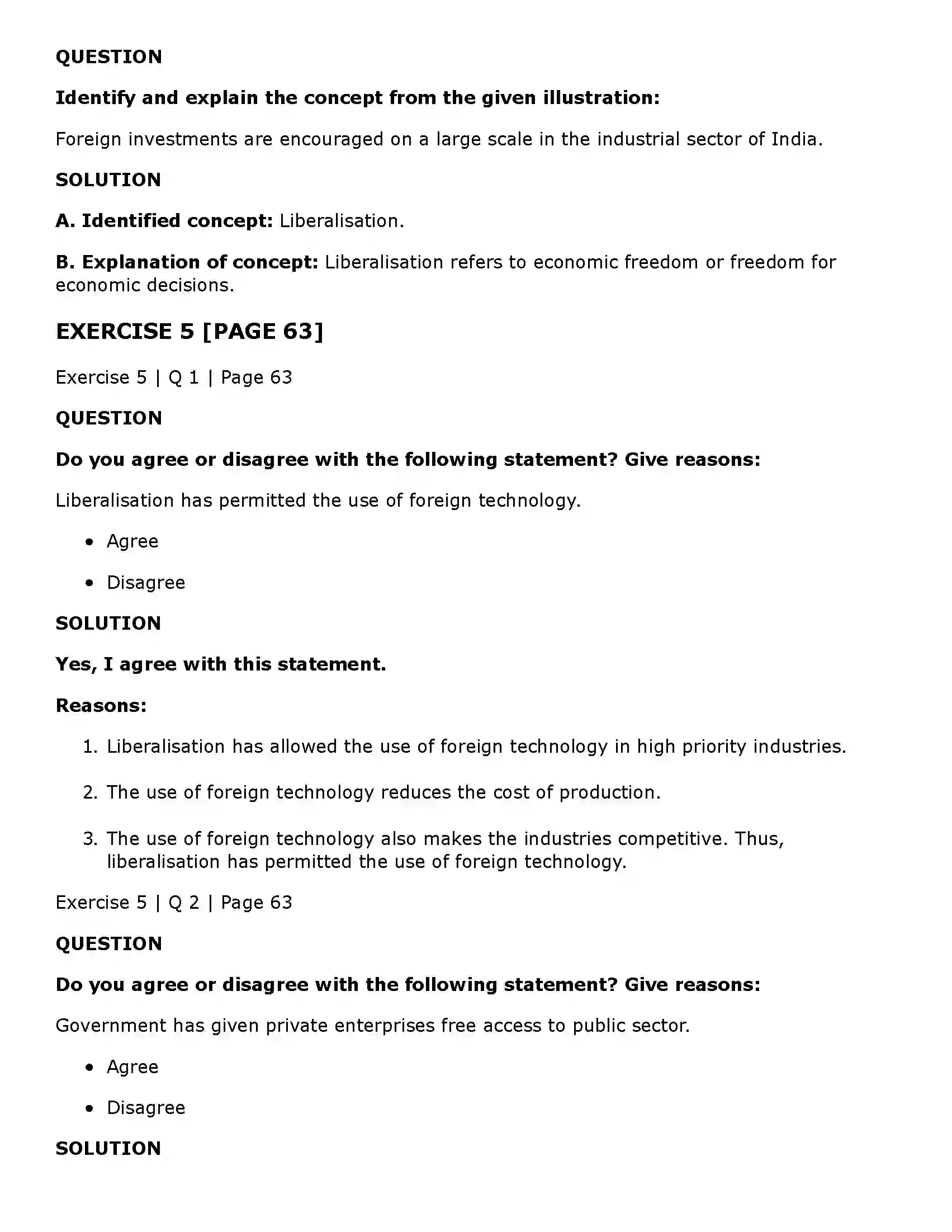 Maharashtra Board Class 11th Economics Economic Policy of India since Solution 6