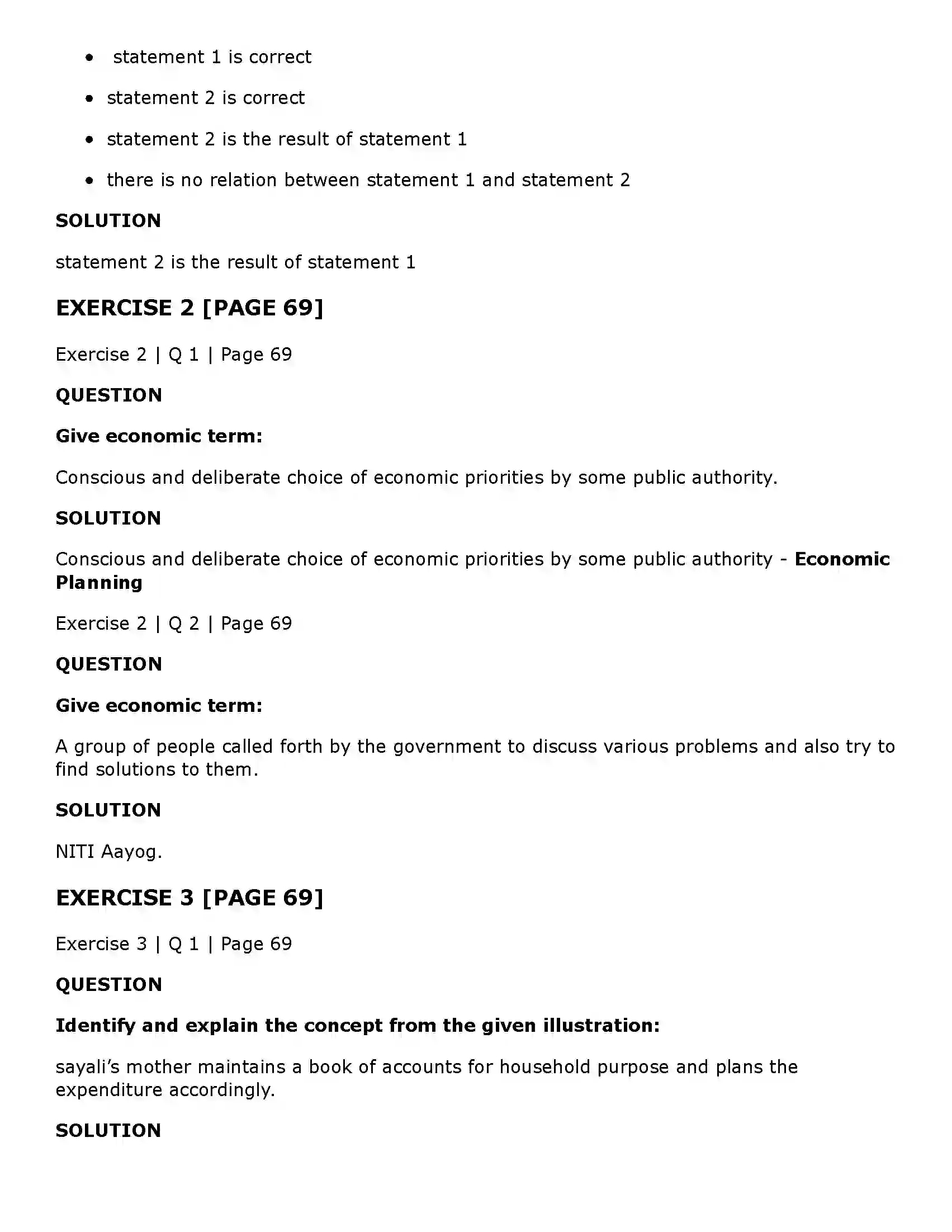 Maharashtra Board Class 11th Economics Economic Planning in India Solution 3