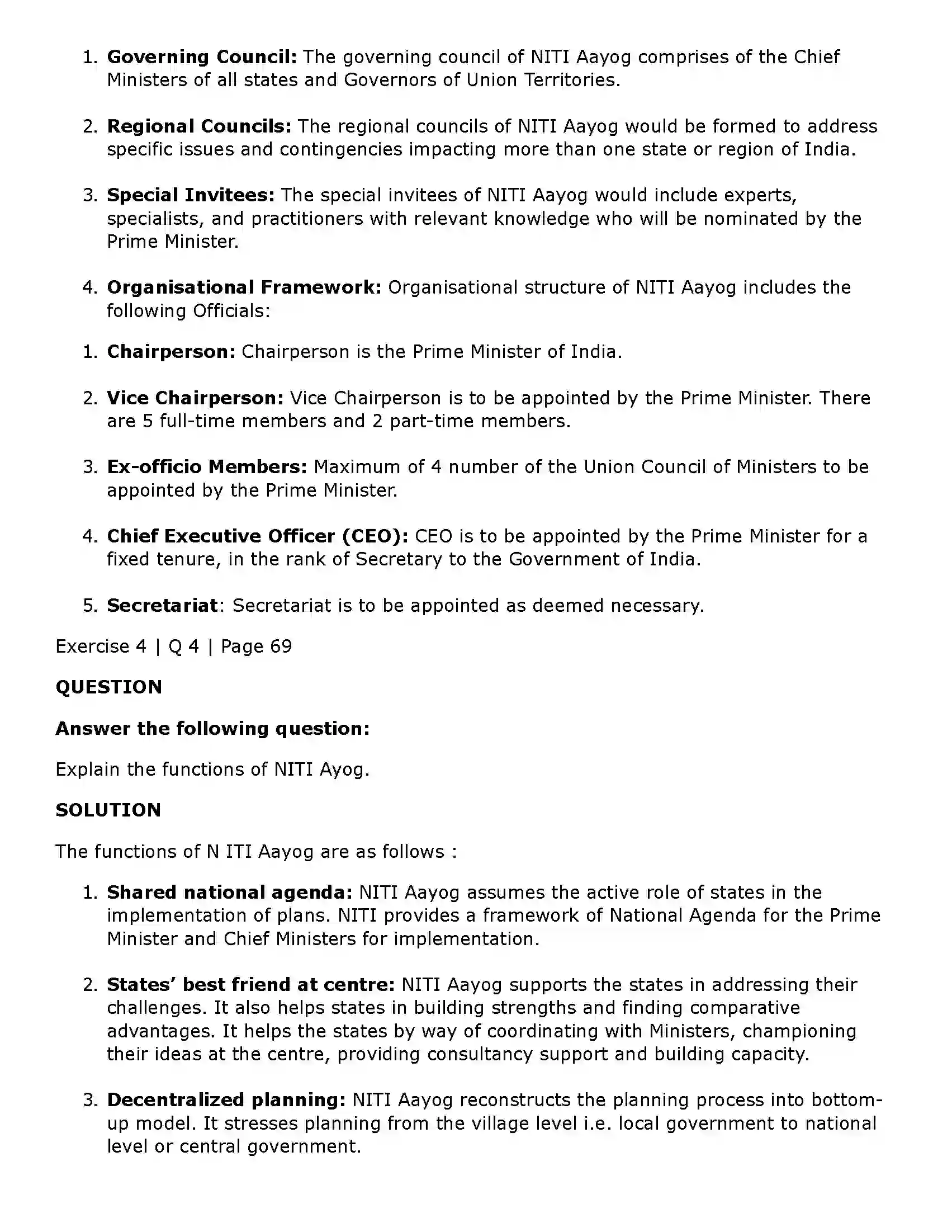 Maharashtra Board Class 11th Economics Economic Planning in India Solution 7