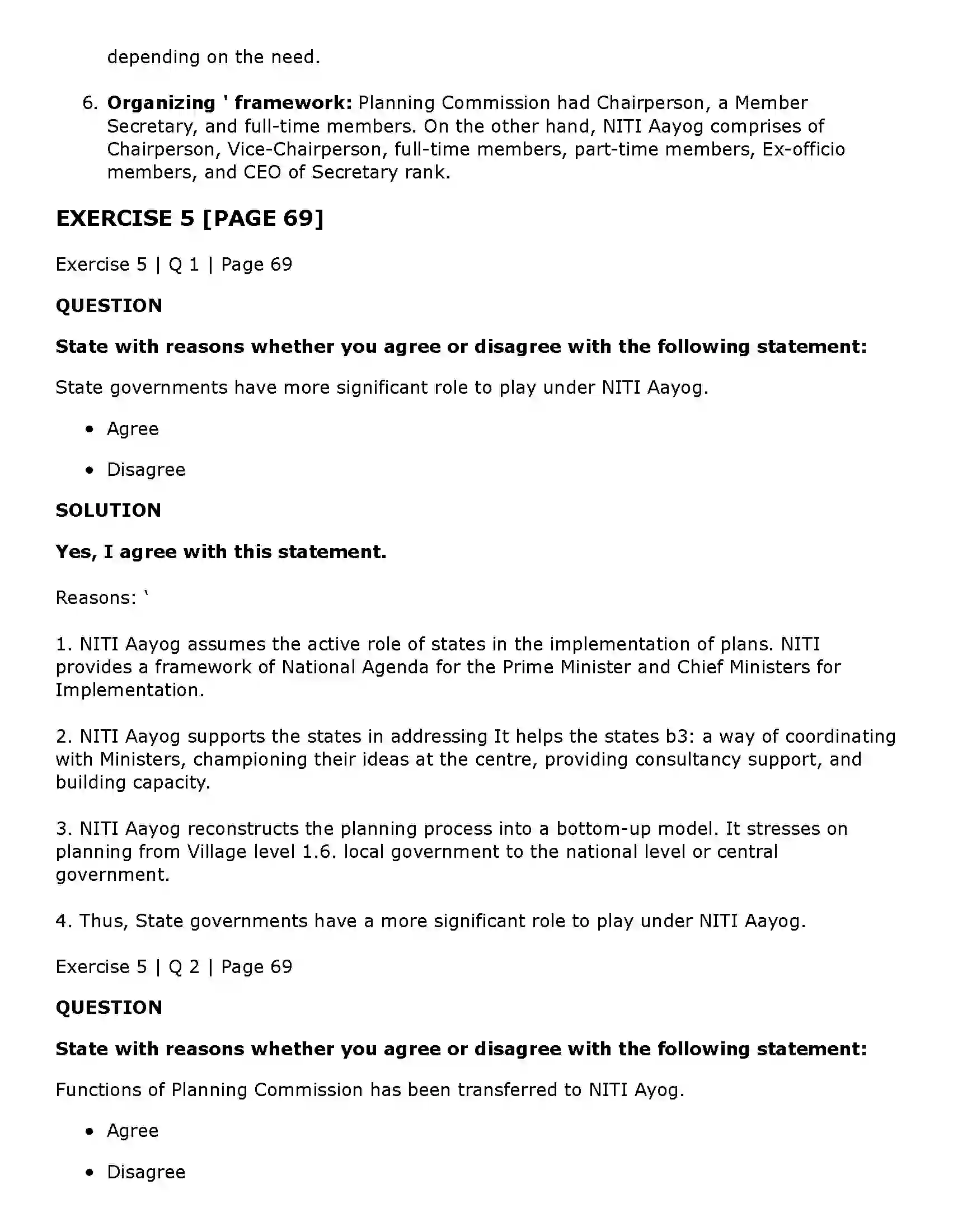 Maharashtra Board Class 11th Economics Economic Planning in India Solution 9