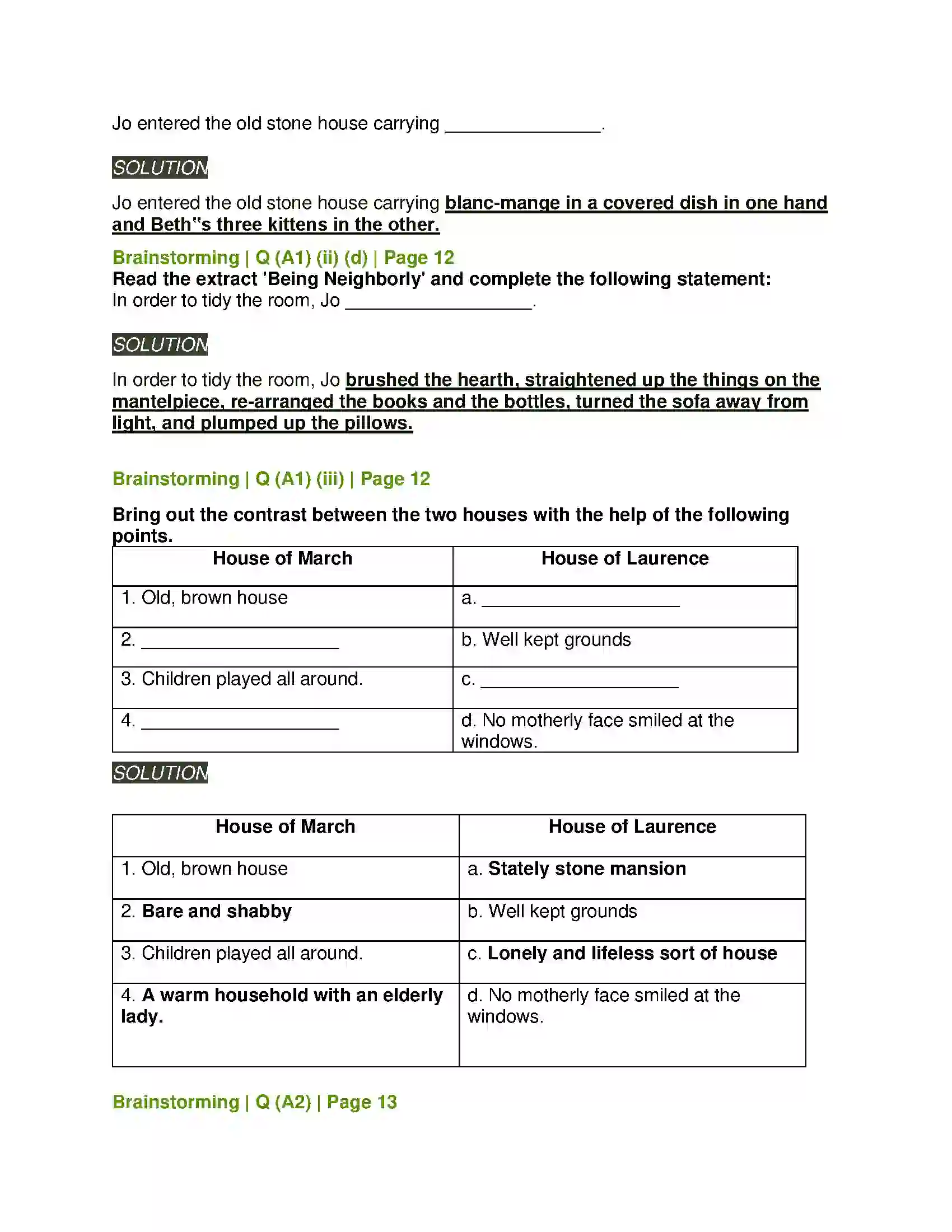 Maharashtra Board Class 11th English 1.1 Being Neighborly Solution 4