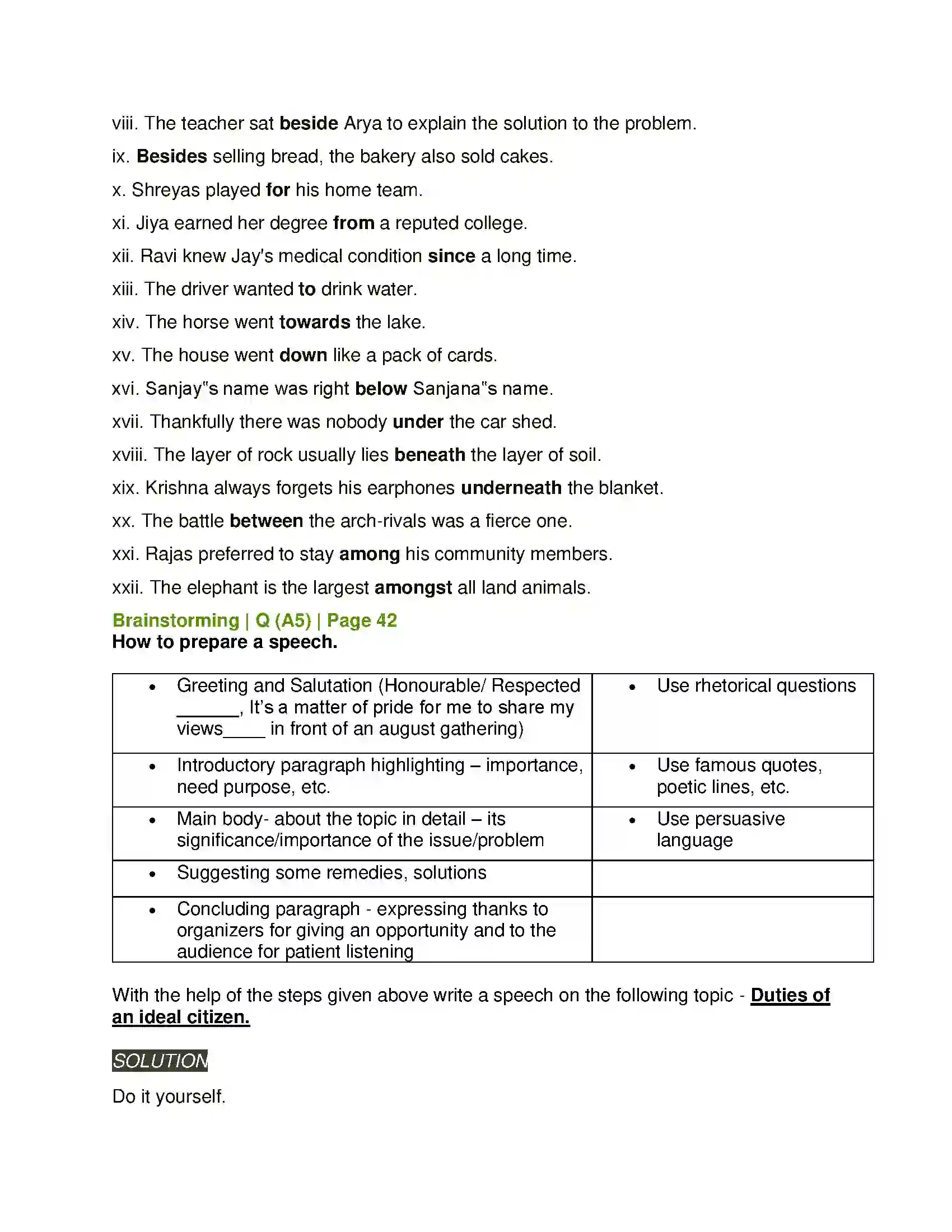 Maharashtra Board Class 11th English 1.4 Pillars of Democracy Solution 13