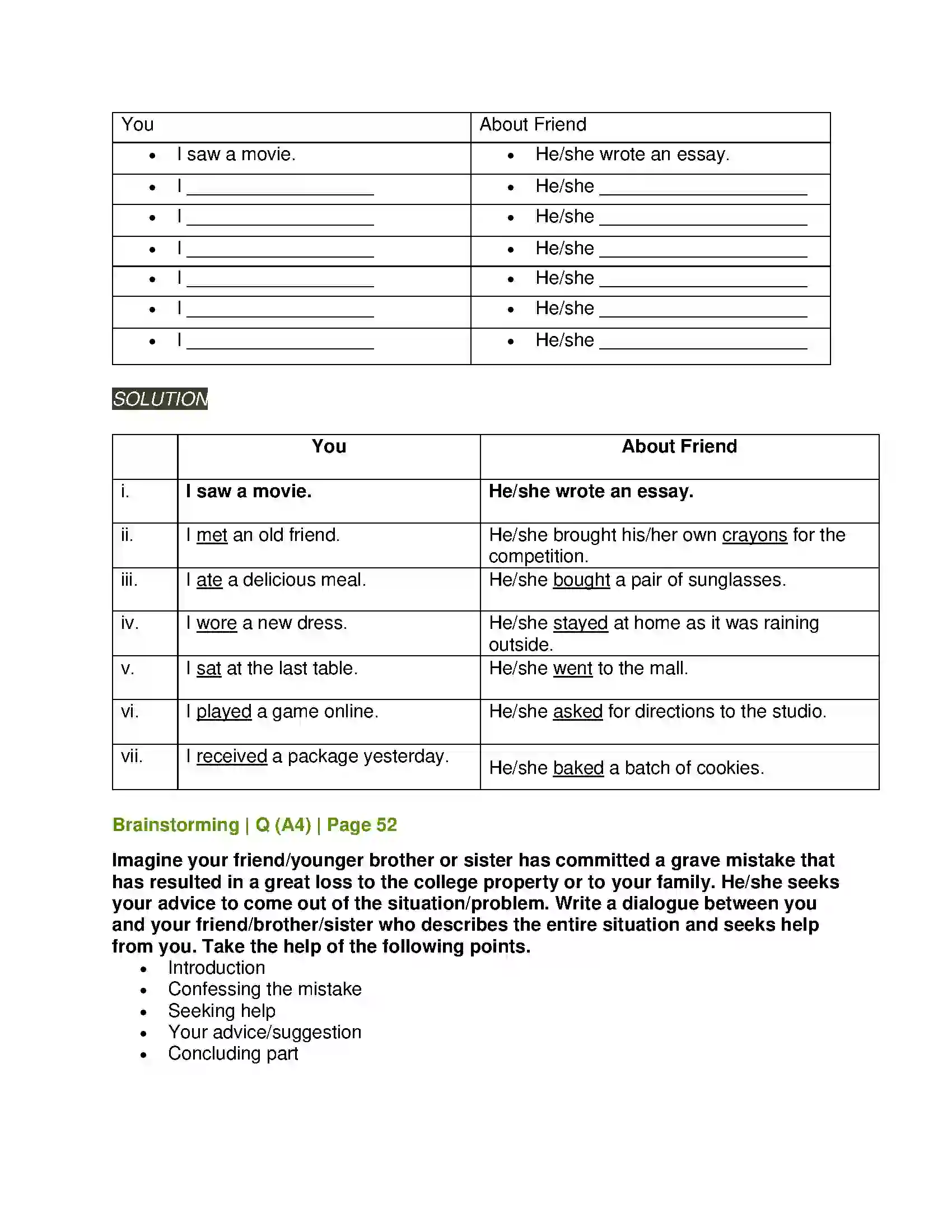Maharashtra Board Class 11th English Adis Solution 5