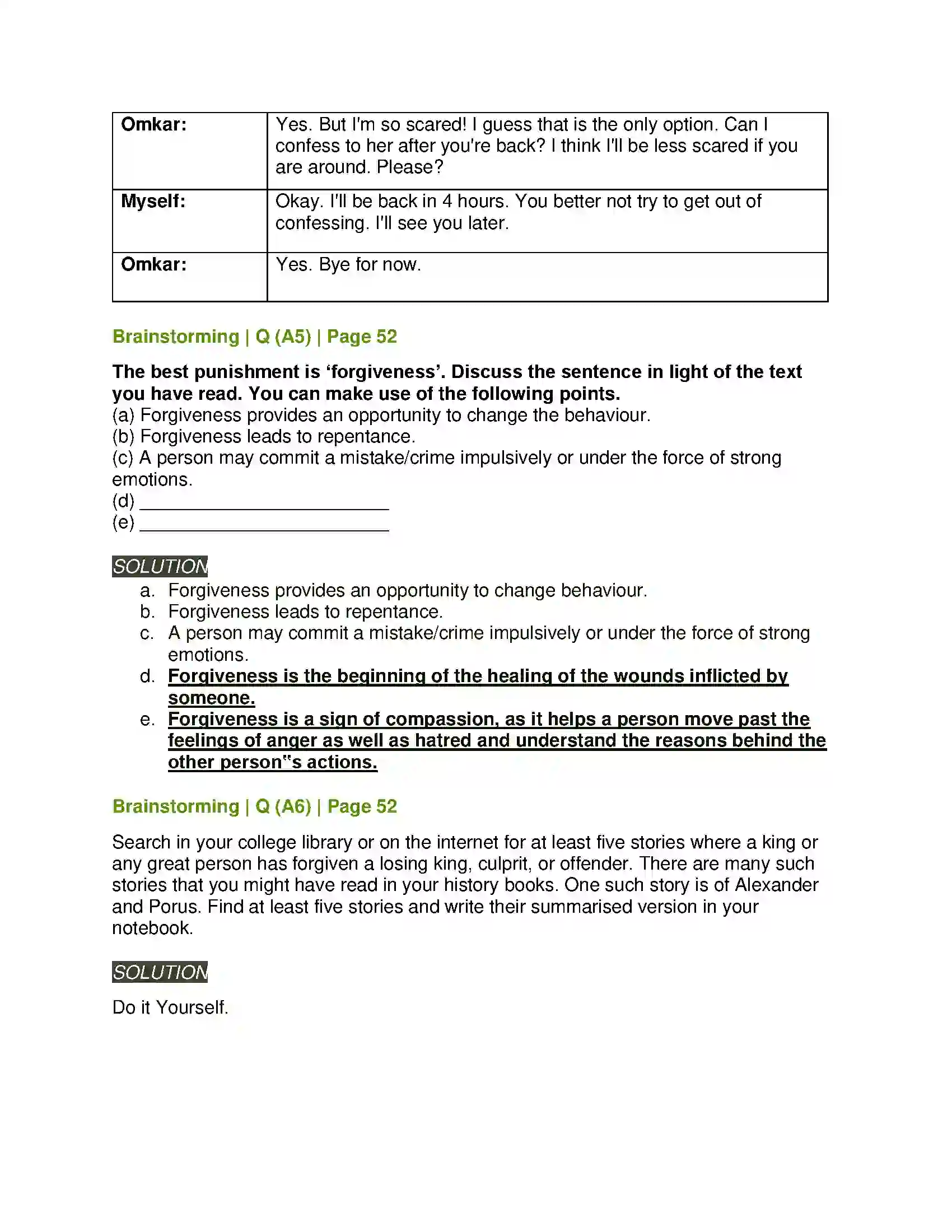 Maharashtra Board Class 11th English Adis Solution 7