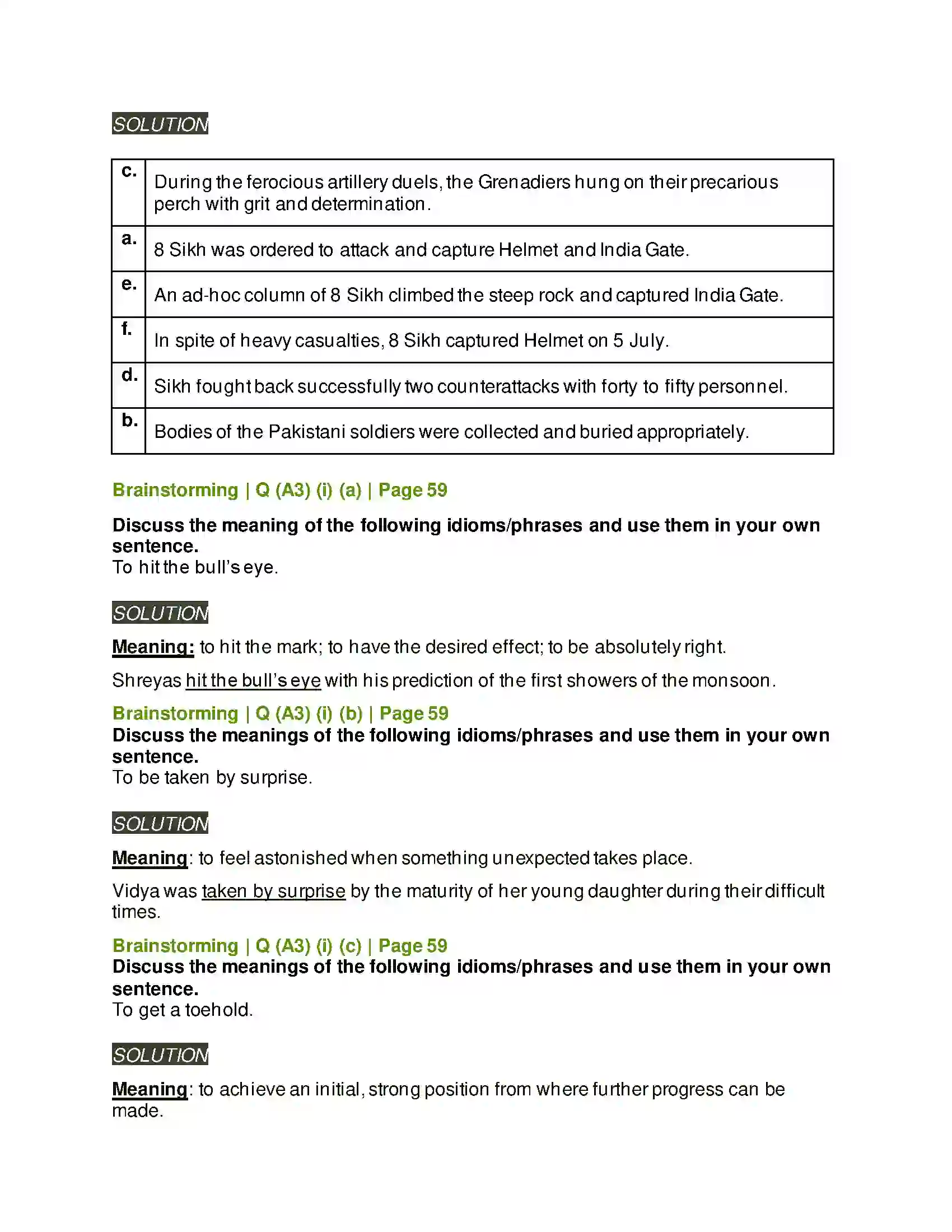 Maharashtra Board Class 11th English 1.6 Tiger Hills Solution 8