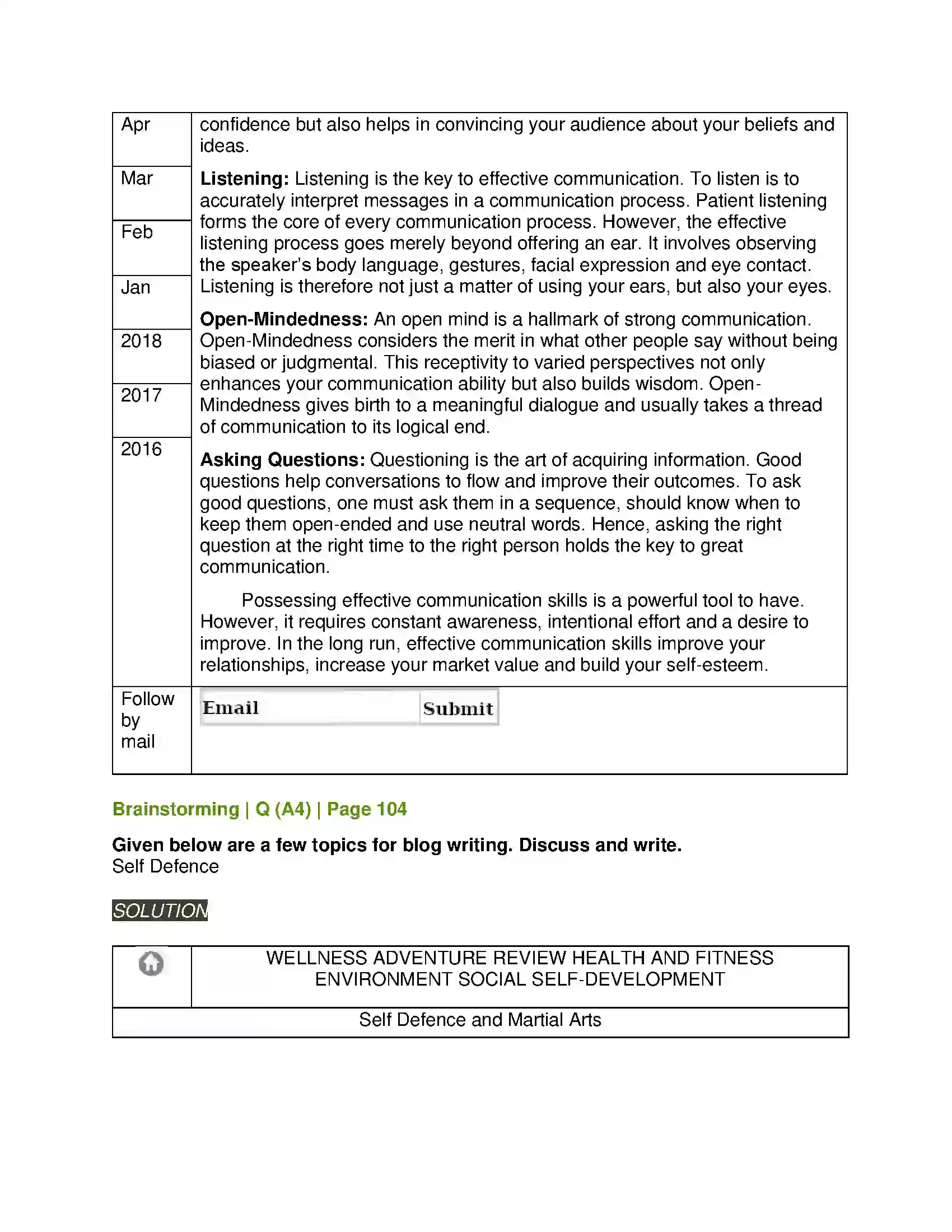 Maharashtra Board Class 11th English 3.2 Blog Writing Solution 13