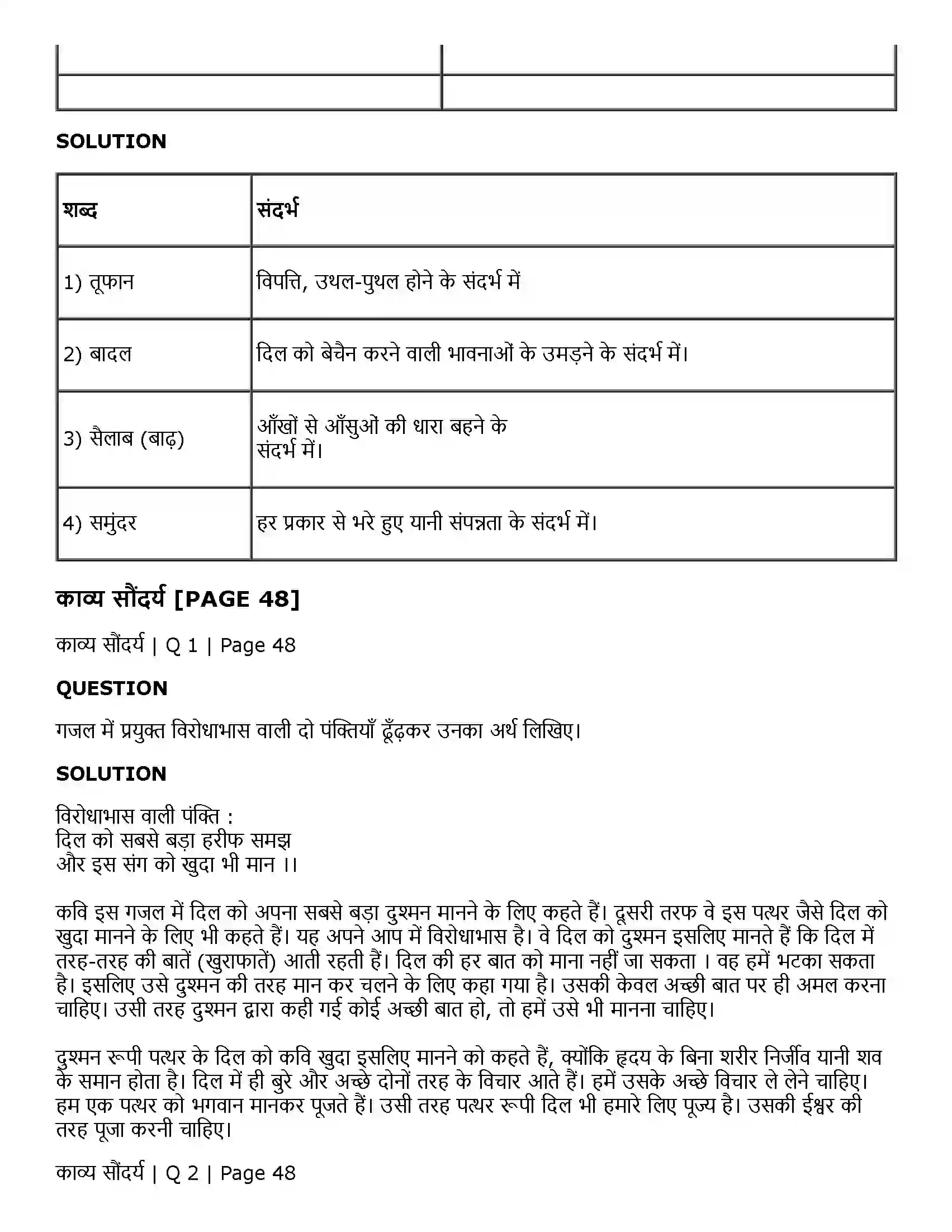 Maharashtra Board Class 11th Hindi गजलें (दोस्ती, मौजूद) Solution 2