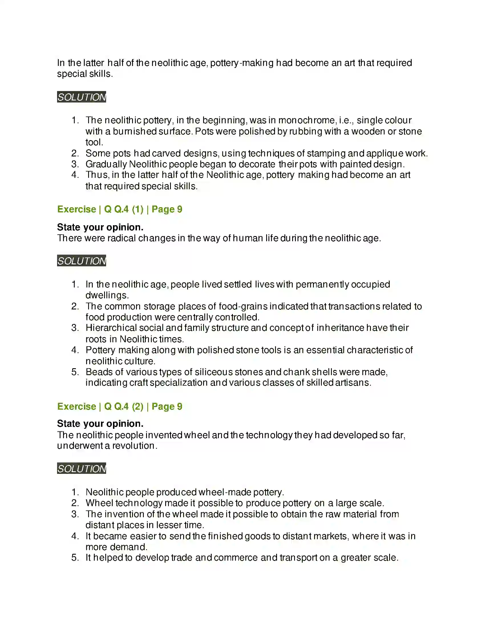 Maharashtra Board Class 11th History First Farmers Solution 4