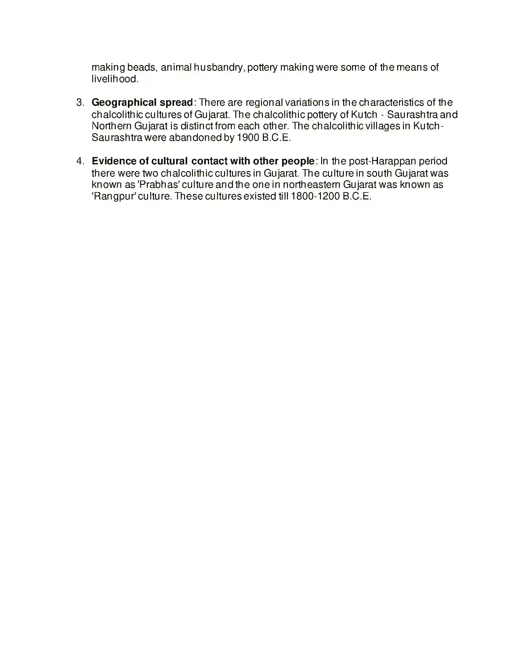 Maharashtra Board Class 11th History Chalcolithic Villages in India Solution 5