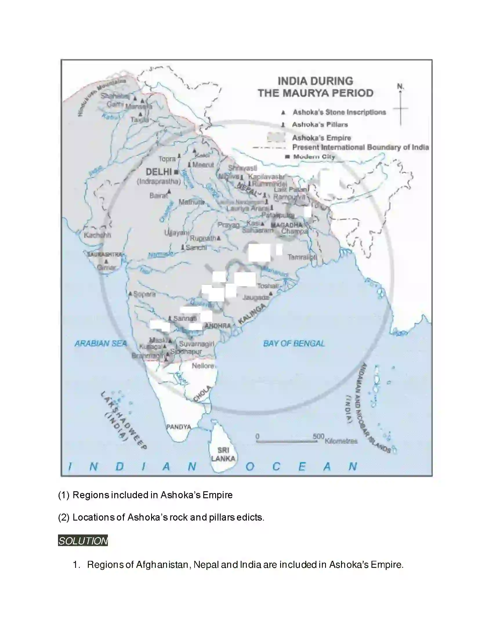 Maharashtra Board Class 11th History India during Mauryan period Solution 5