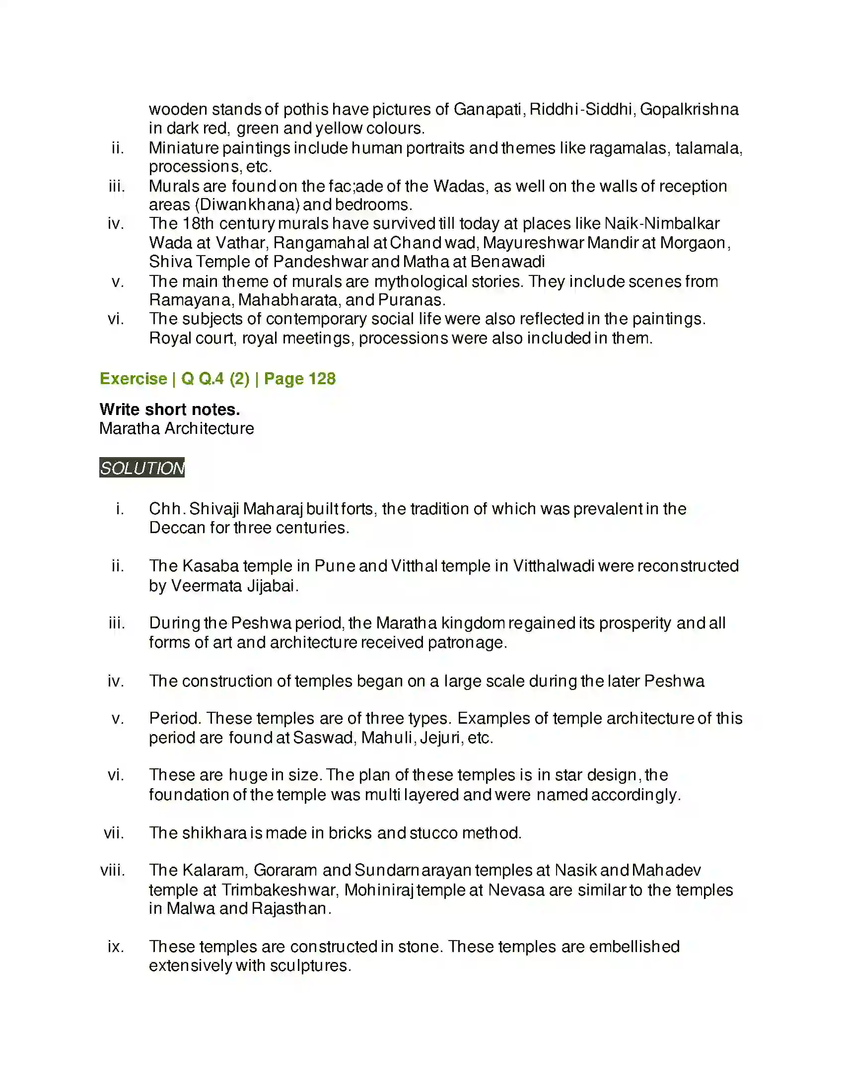 Maharashtra Board Class 11th History Swarajya to Empire (Maratha Period) Solution 5