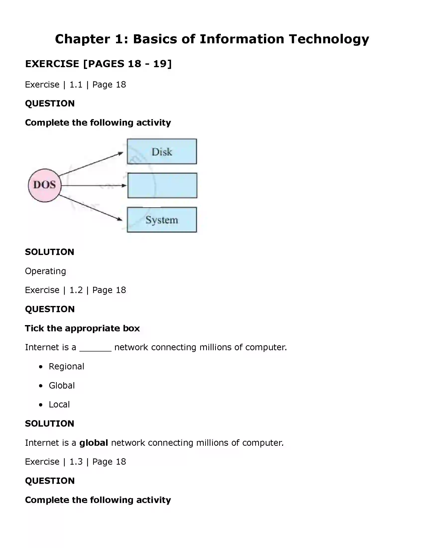 Maharashtra Board Class 11th Information Technology (IT) Basics of Information Technology Solution 1