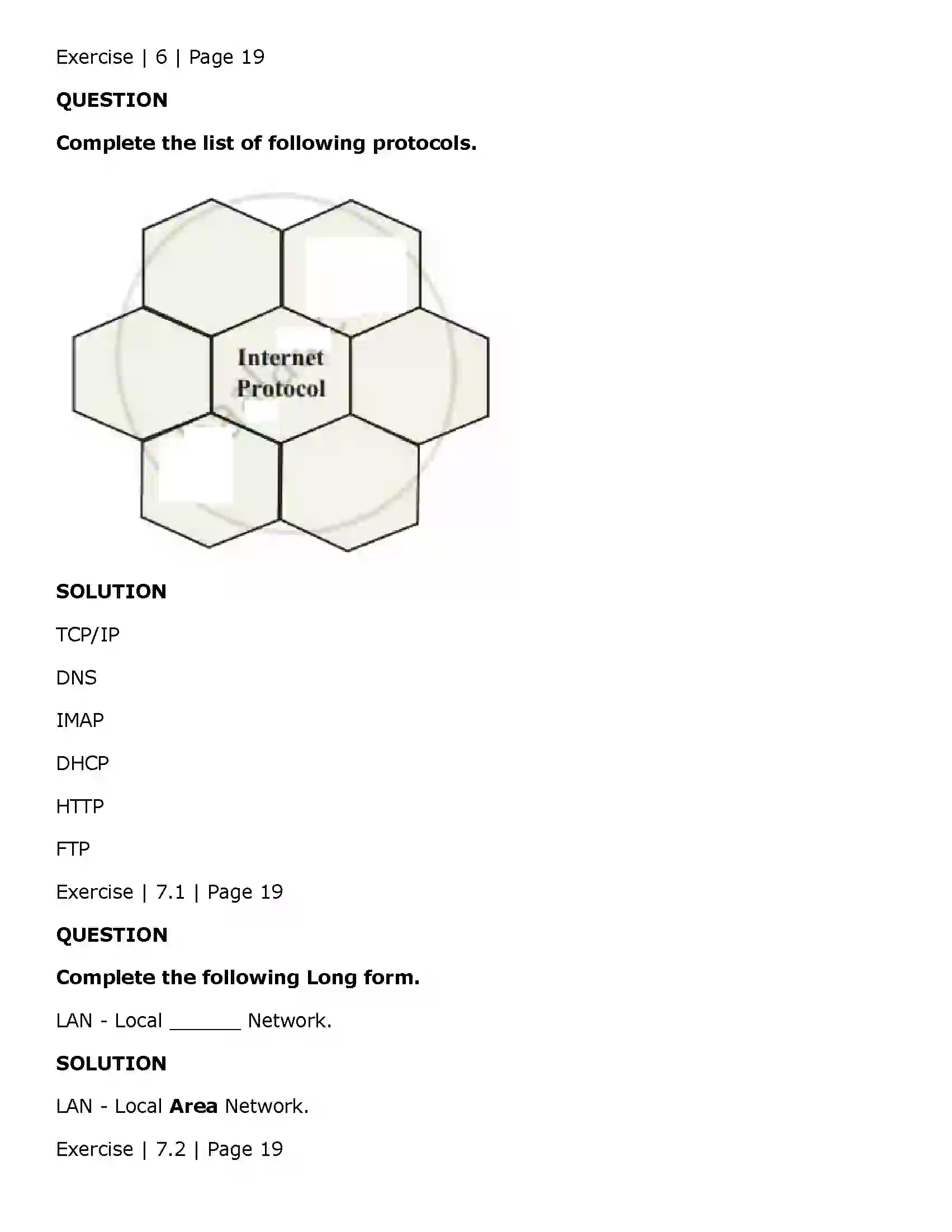 Maharashtra Board Class 11th Information Technology (IT) Basics of Information Technology Solution 7