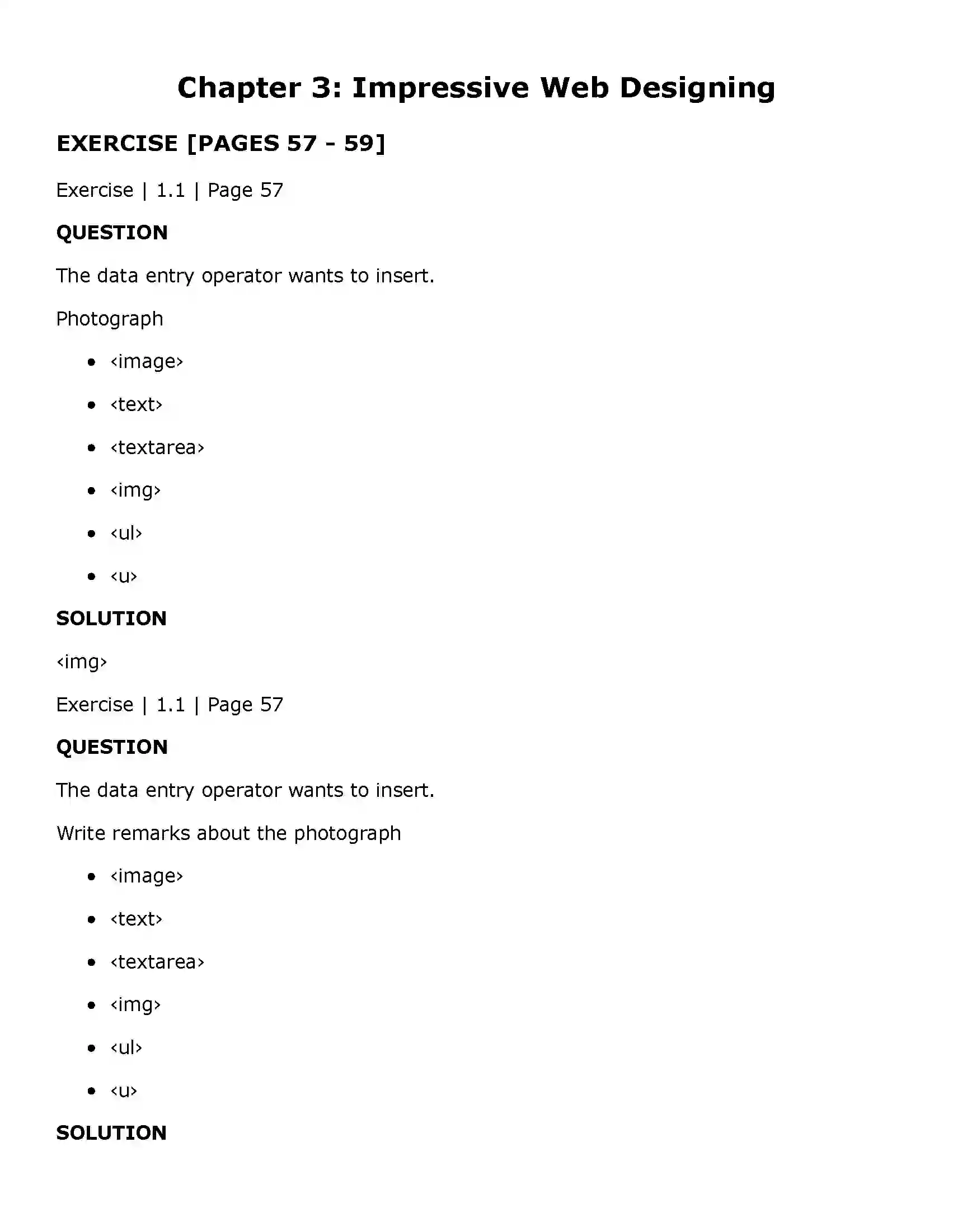 Maharashtra Board Class 11th Information Technology (IT) Impressive Web Designing Solution 1