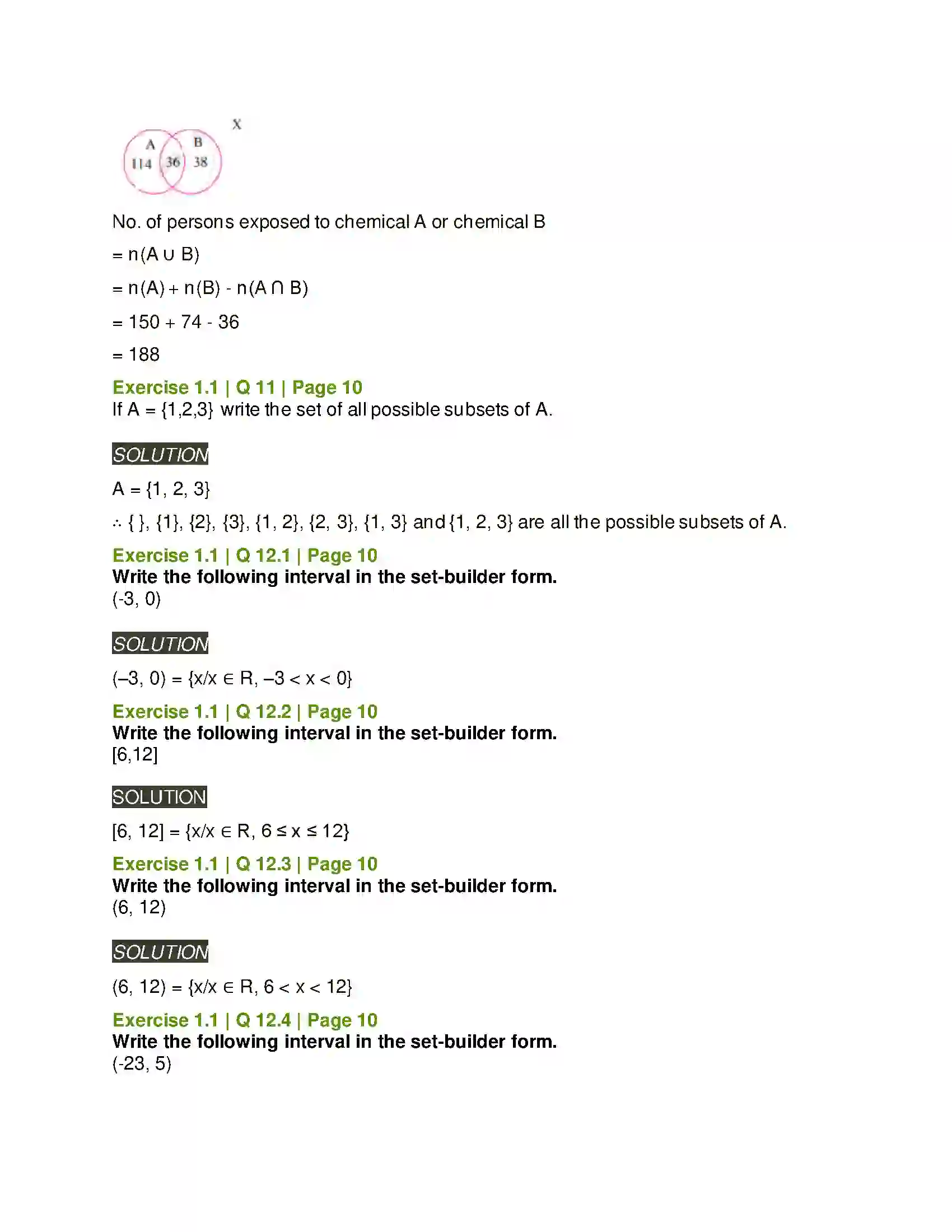 Maharashtra Board Class 11th Mathematics & Statistics - 1 Sets and Relations Solution 13