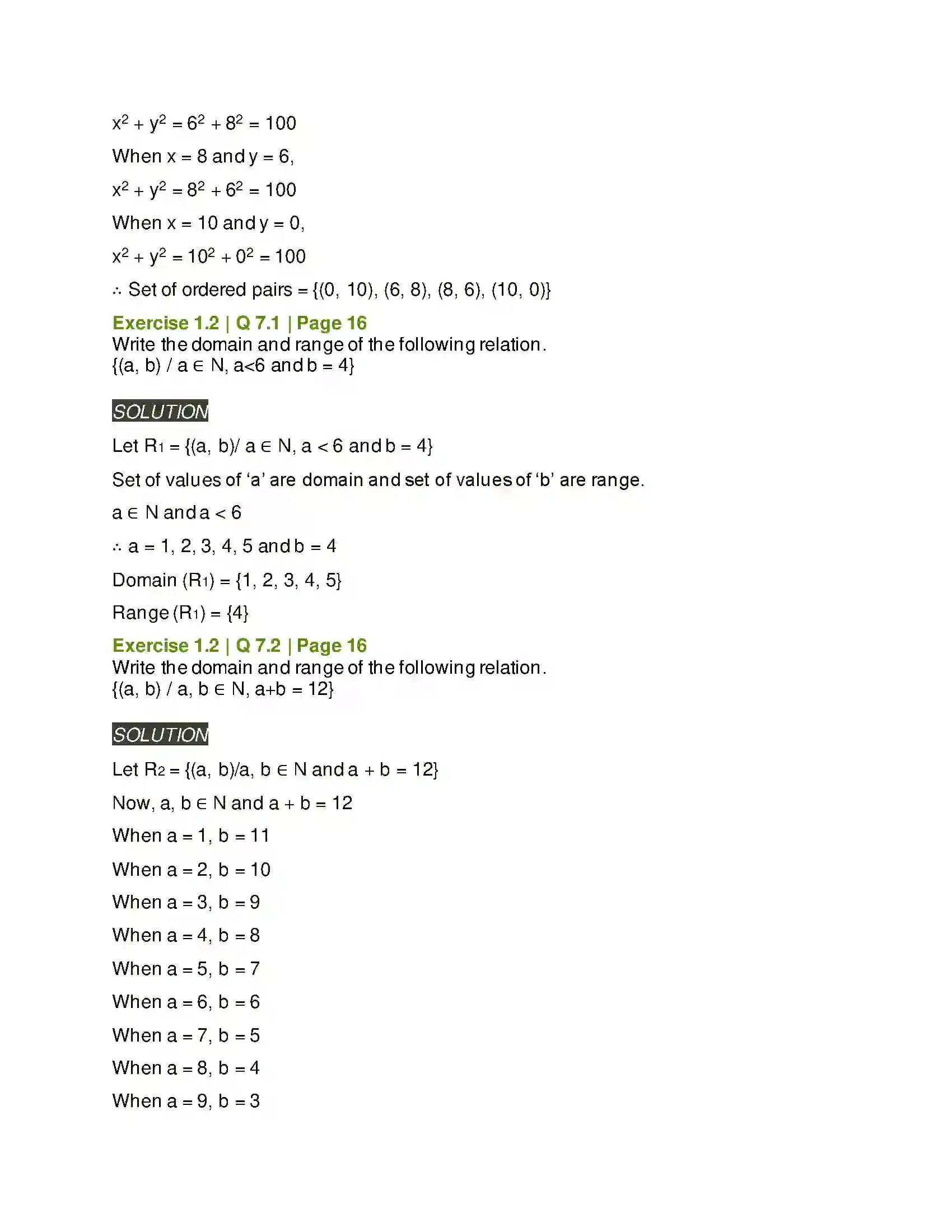 Maharashtra Board Class 11th Mathematics & Statistics - 1 Sets and Relations Solution 17