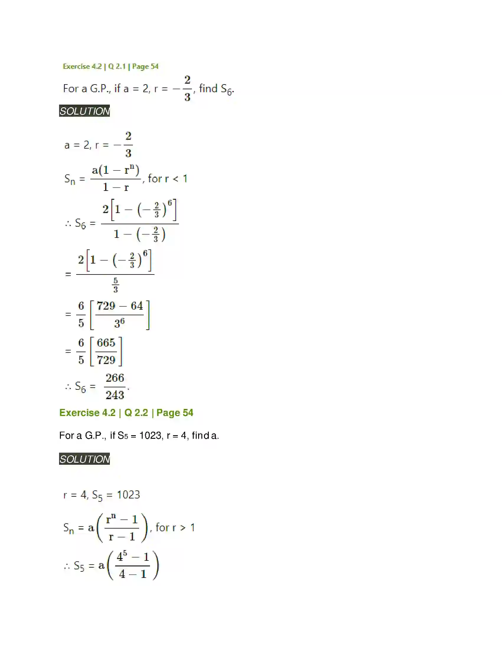 Maharashtra Board Class 11th Mathematics & Statistics - 1 Sequences and Series Solution 14