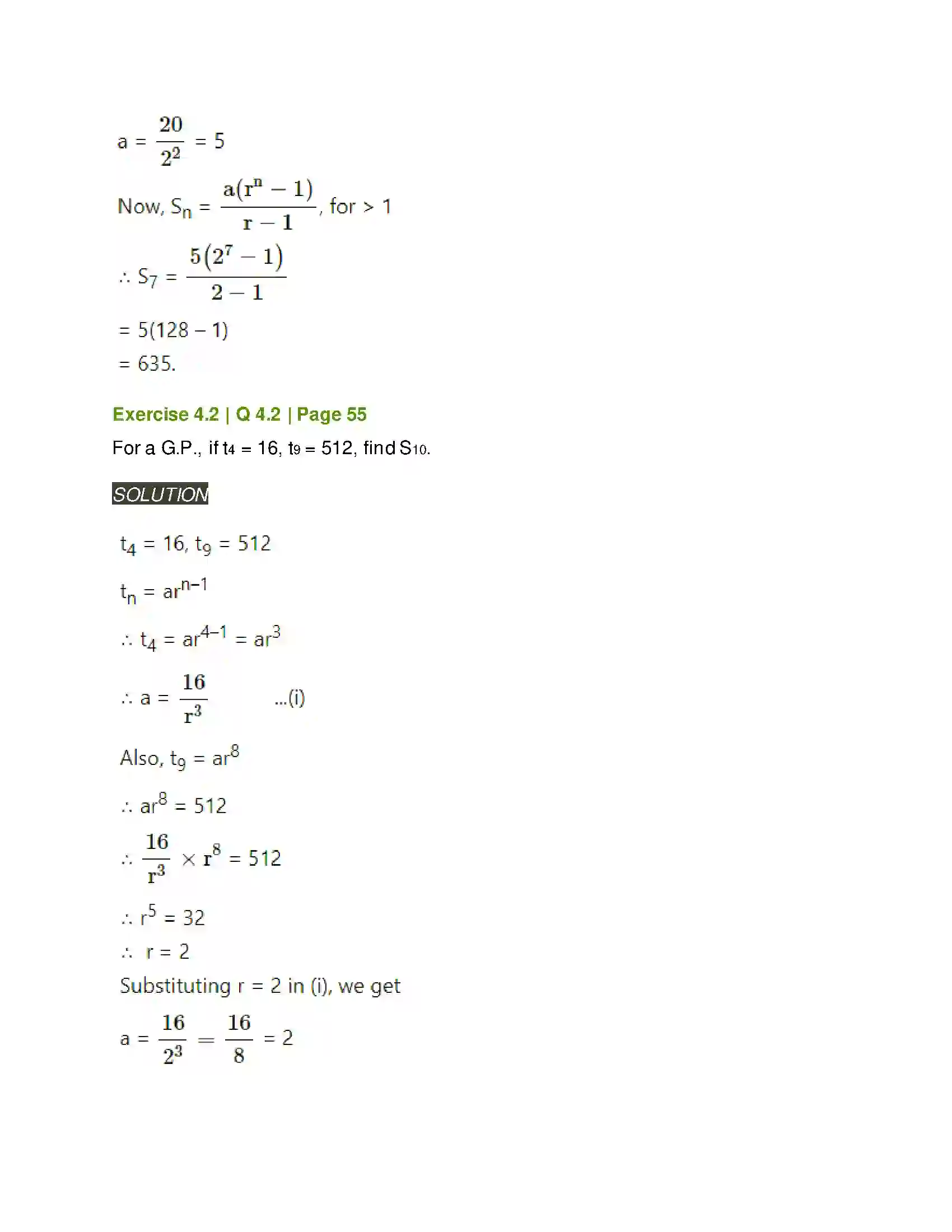 Maharashtra Board Class 11th Mathematics & Statistics - 1 Sequences and Series Solution 17