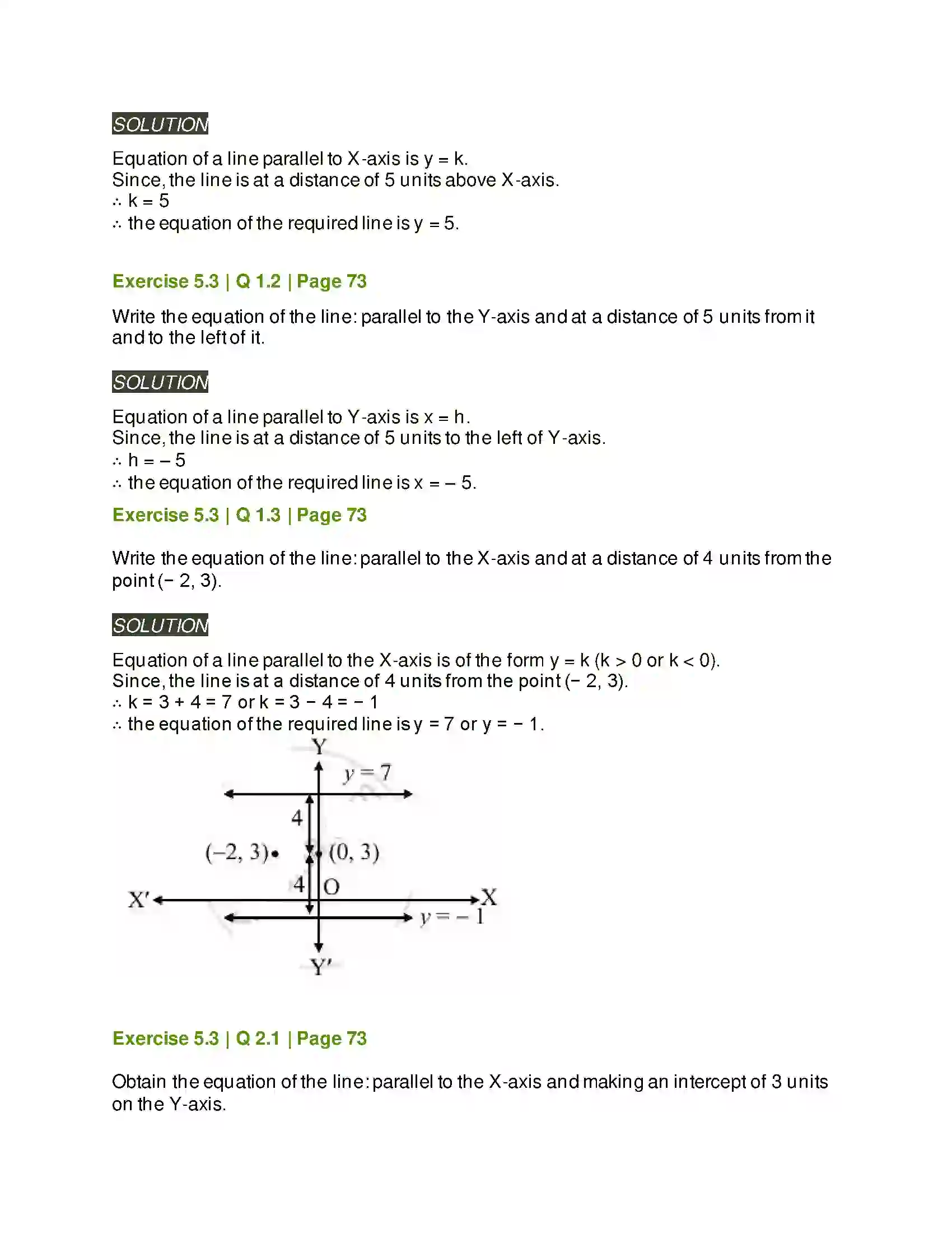 Maharashtra Board Class 11th Mathematics & Statistics - 1 Locus and Straight Line Solution 11