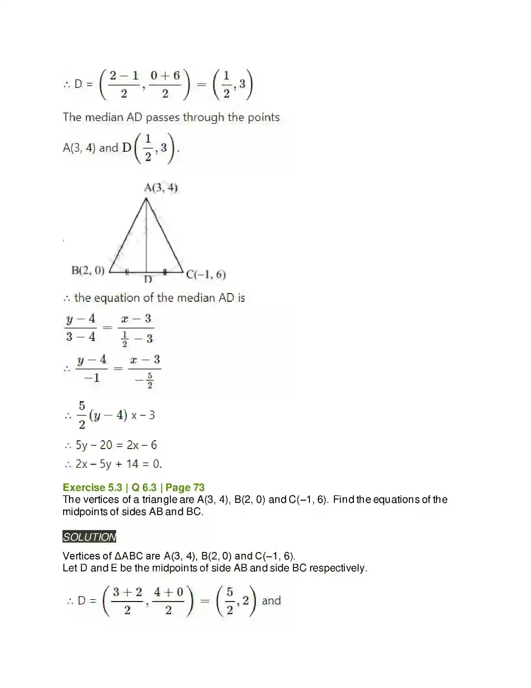 Maharashtra Board Class 11th Mathematics & Statistics - 1 Locus and Straight Line Solution 15