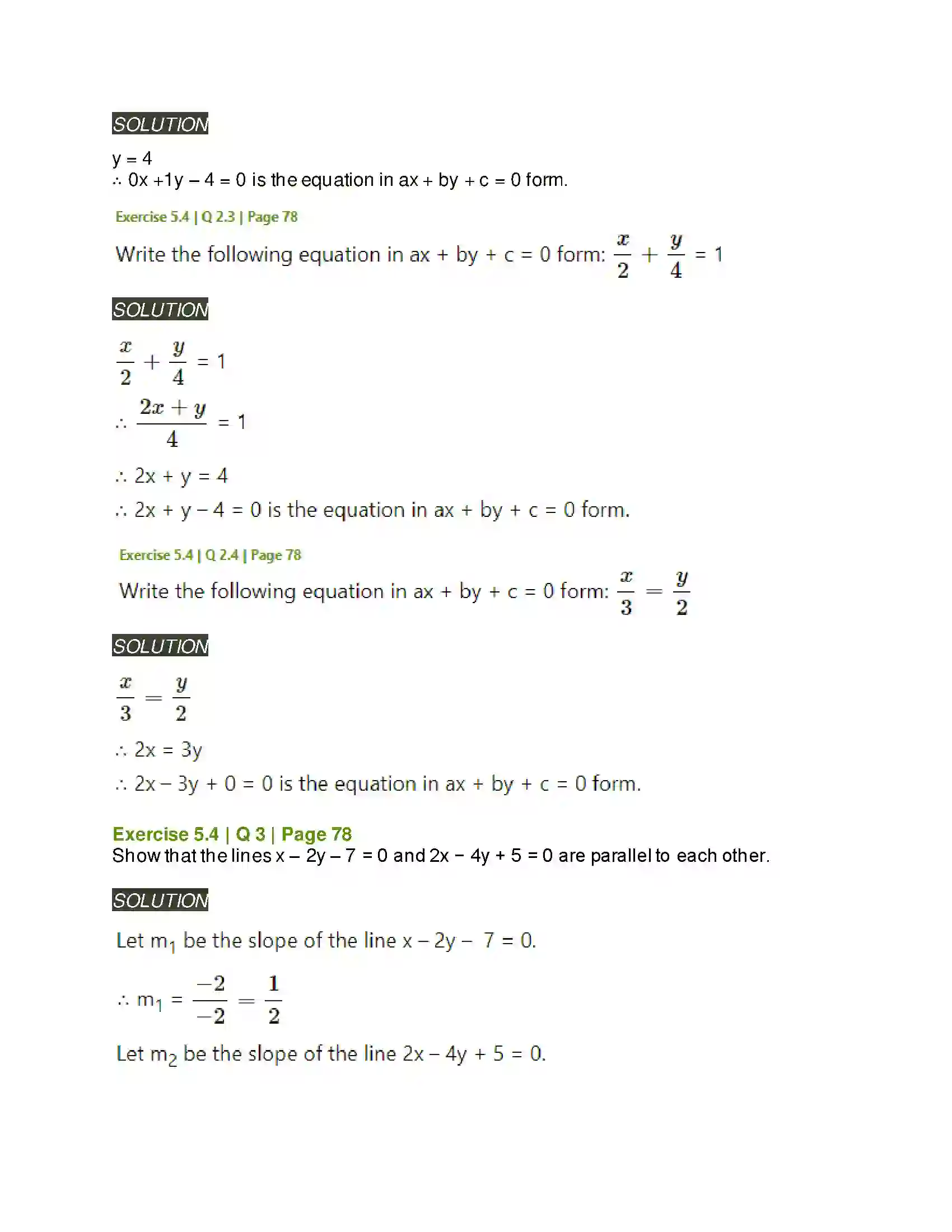 Maharashtra Board Class 11th Mathematics & Statistics - 1 Locus and Straight Line Solution 21