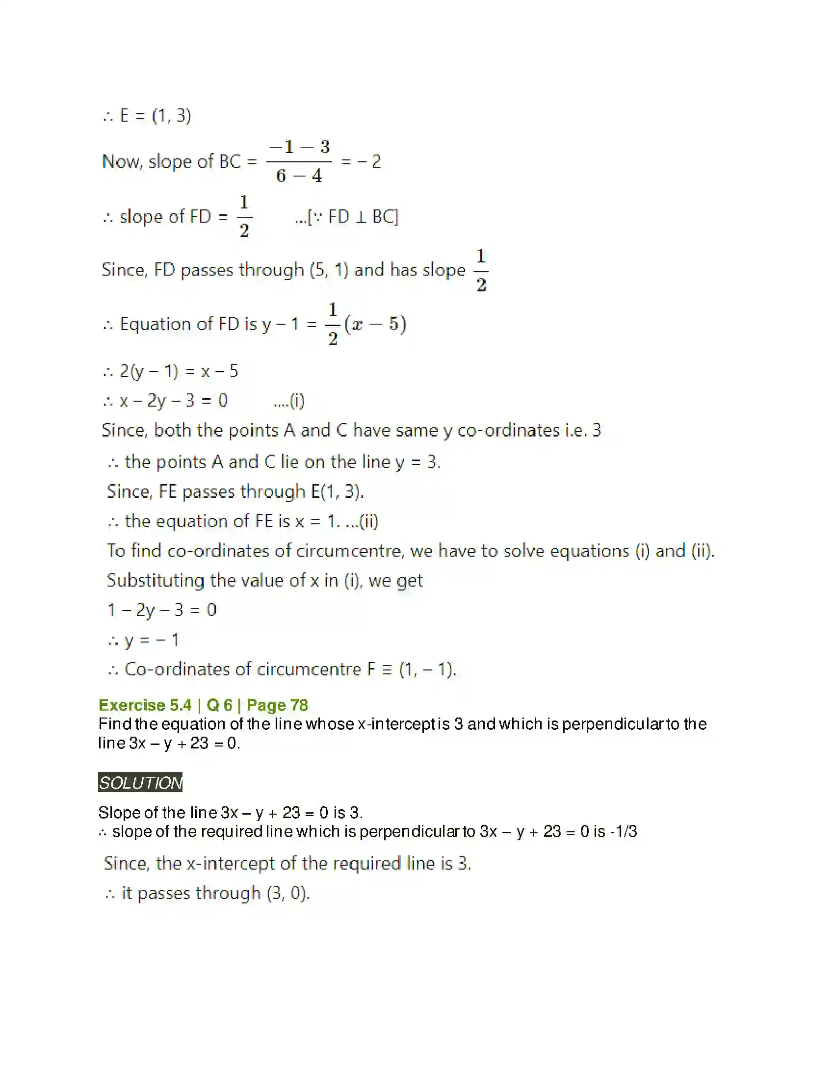 Maharashtra Board Class 11th Mathematics & Statistics - 1 Locus and Straight Line Solution 24