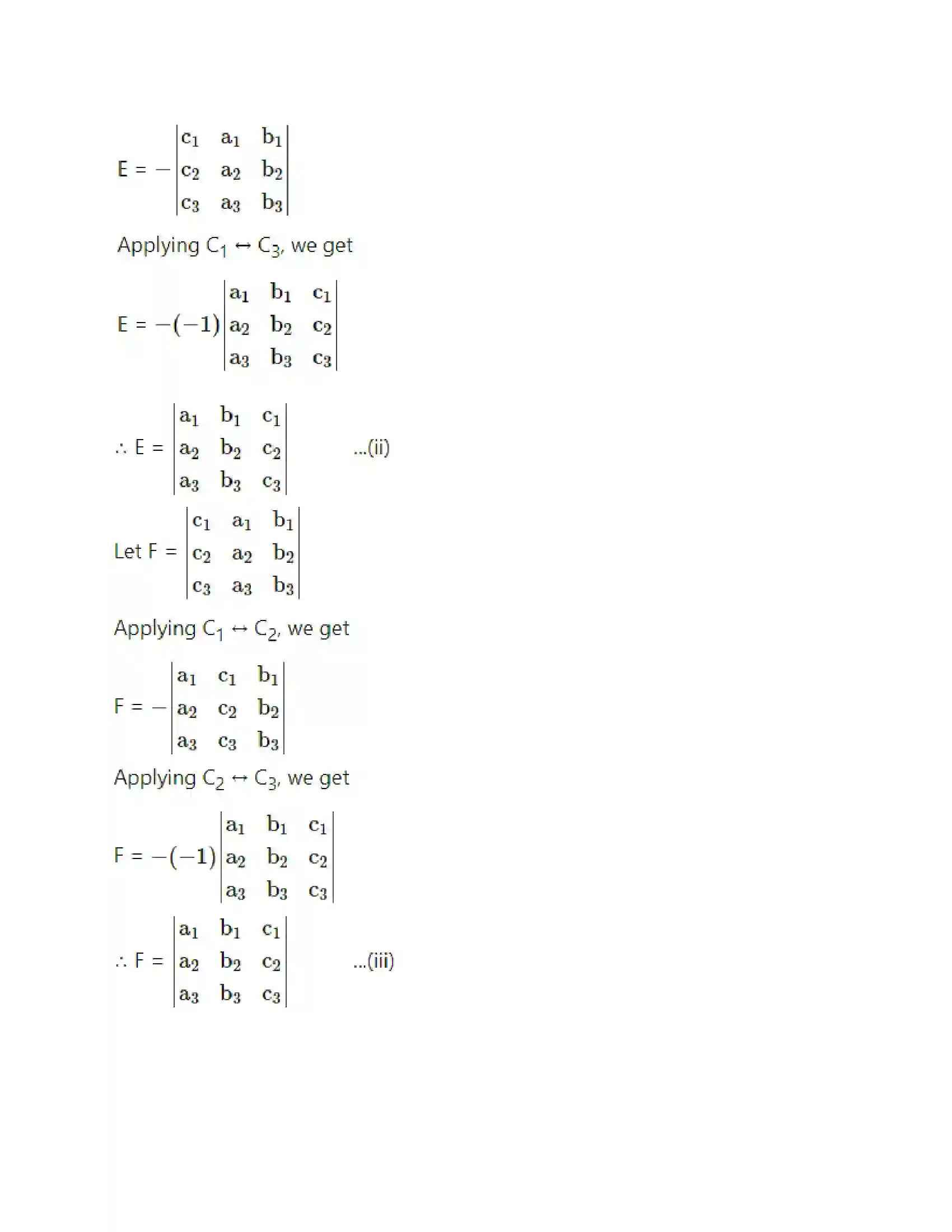 Maharashtra Board Class 11th Mathematics & Statistics - 1 Determinants Solution 17