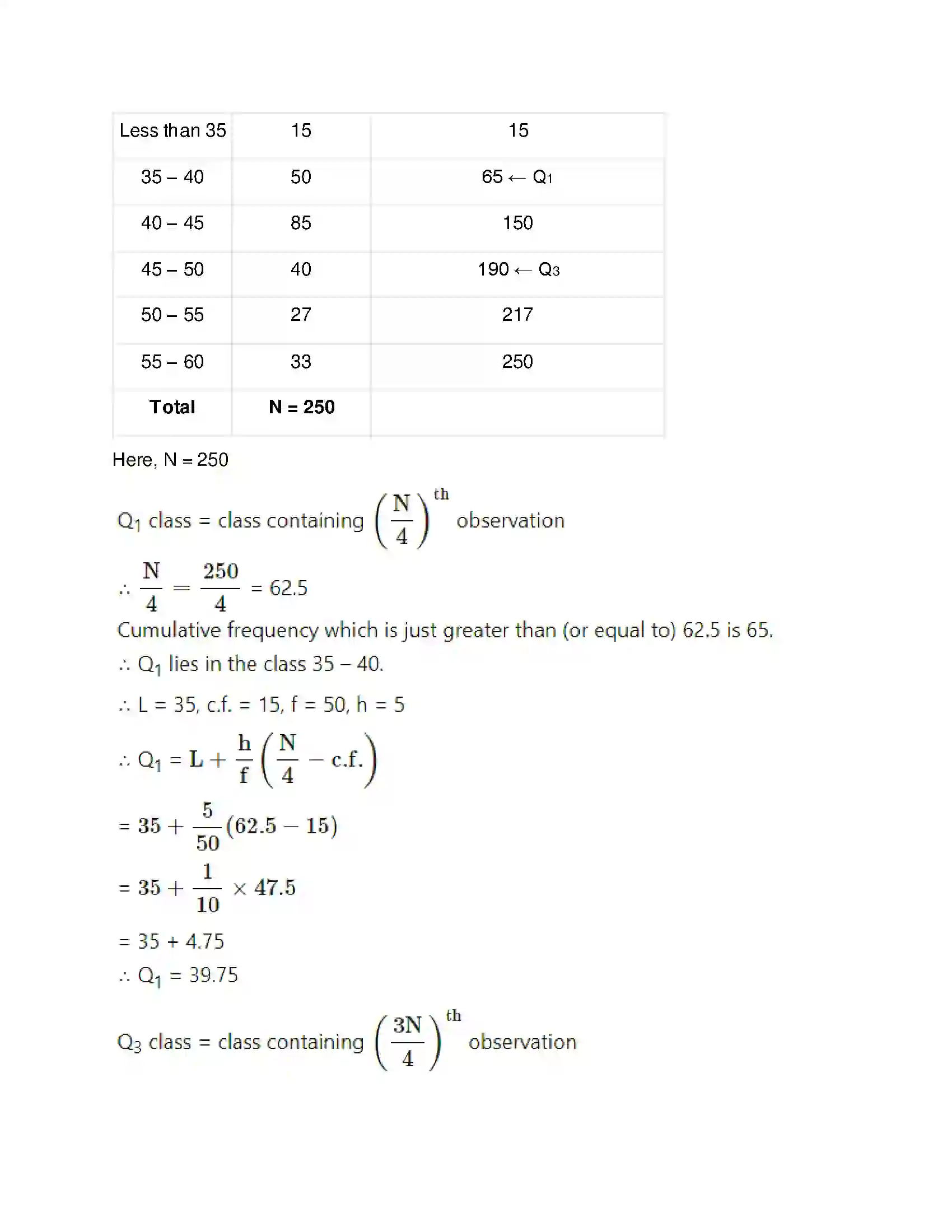 Maharashtra Board Class 11th Mathematics & Statistics - 2 Measures of Dispersion Solution 39
