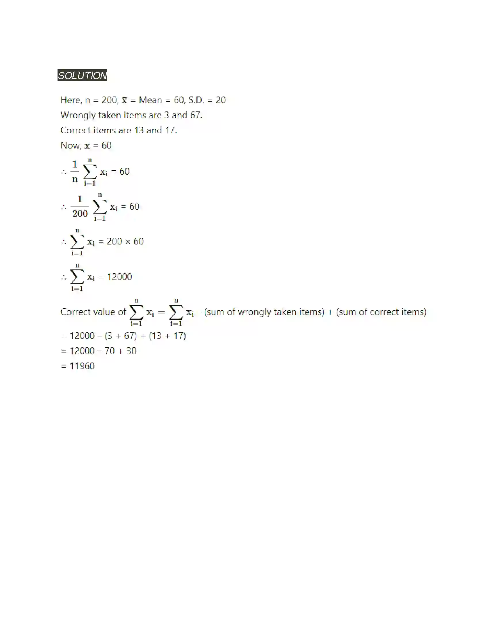 Maharashtra Board Class 11th Mathematics & Statistics - 2 Measures of Dispersion Solution 47