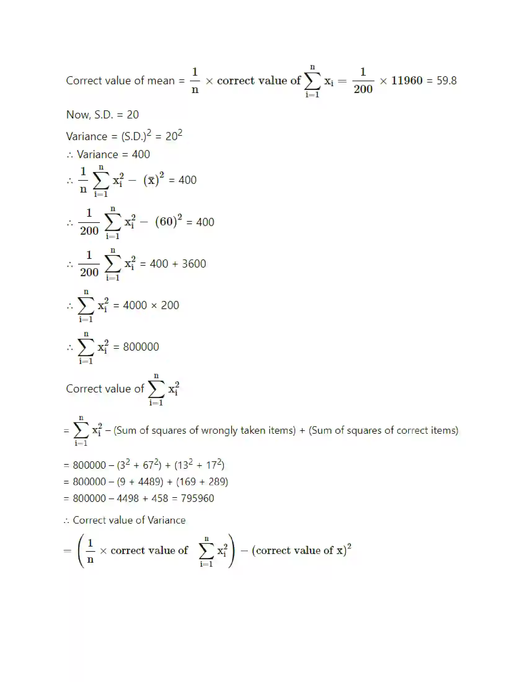 Maharashtra Board Class 11th Mathematics & Statistics - 2 Measures of Dispersion Solution 48