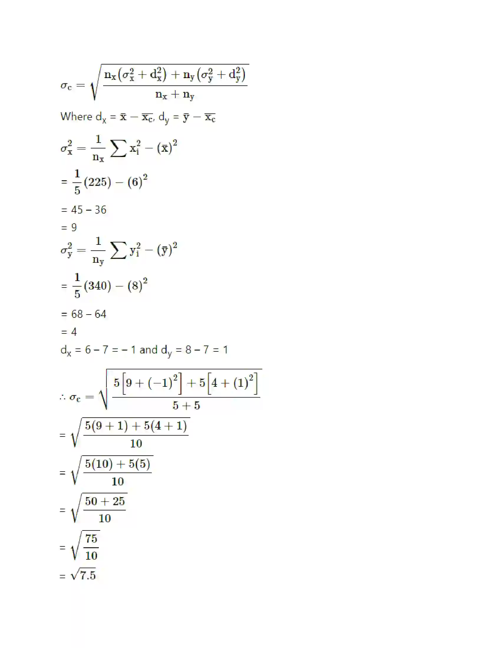 Maharashtra Board Class 11th Mathematics & Statistics - 2 Measures of Dispersion Solution 53