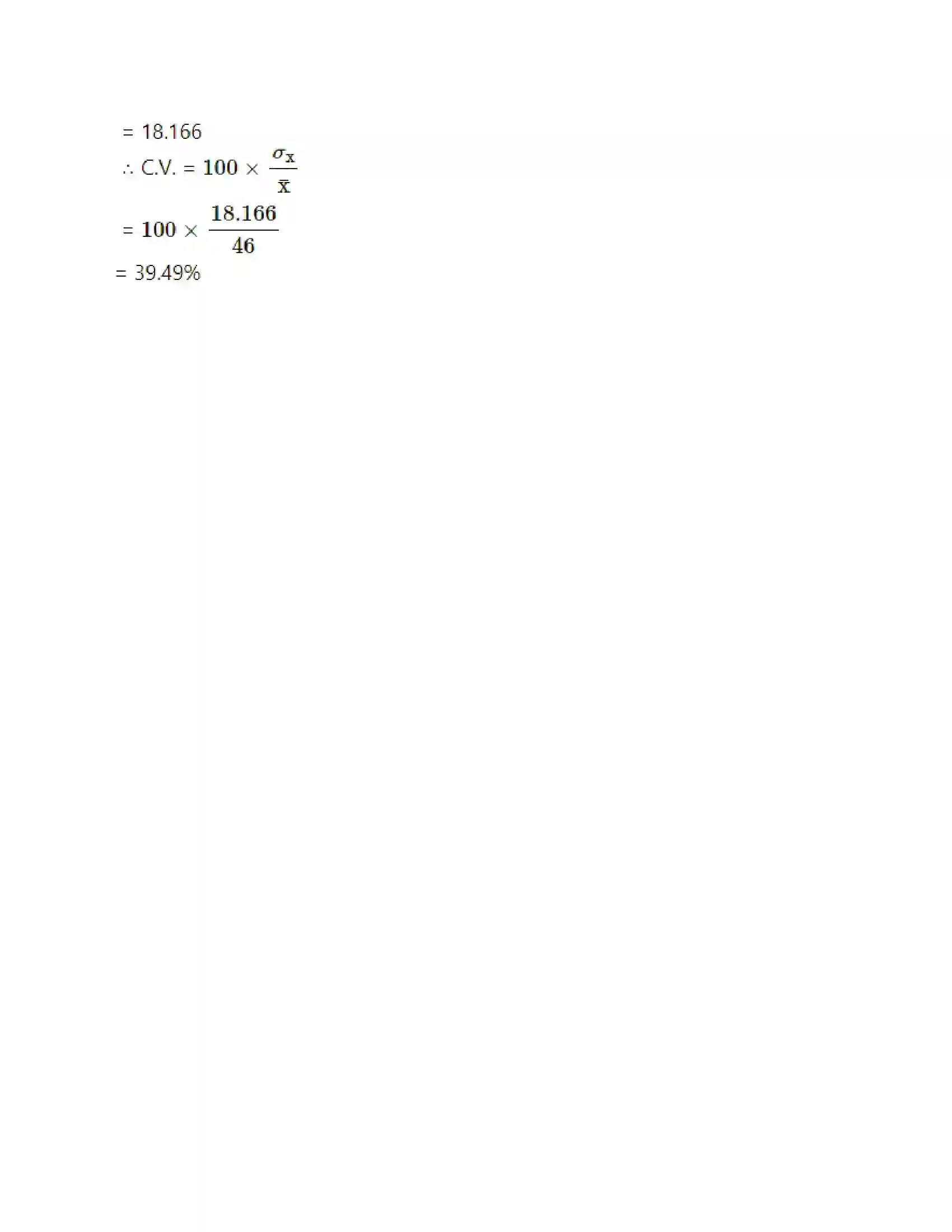 Maharashtra Board Class 11th Mathematics & Statistics - 2 Measures of Dispersion Solution 56