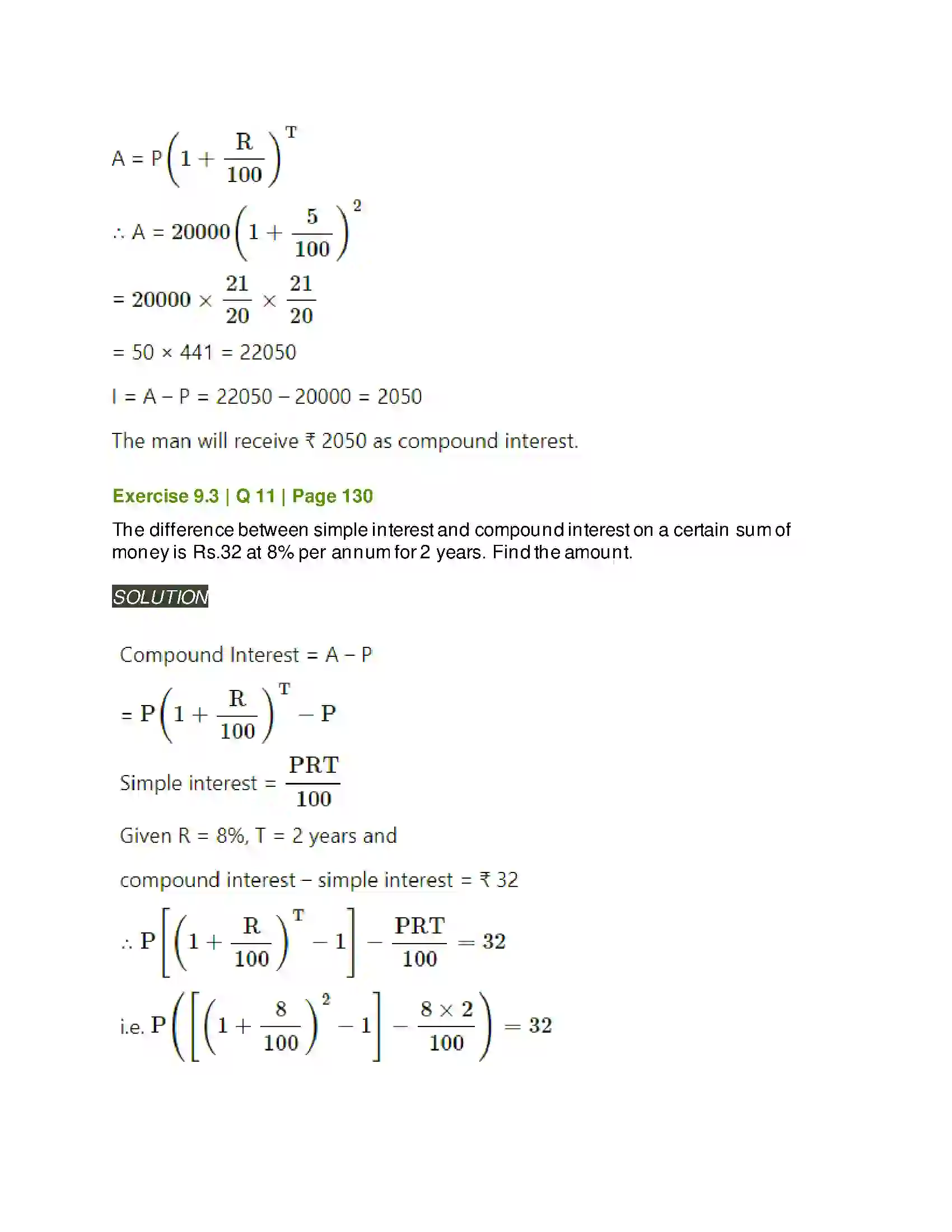 Maharashtra Board Class 11th Mathematics & Statistics - 2 Commercial Mathematics Solution 32