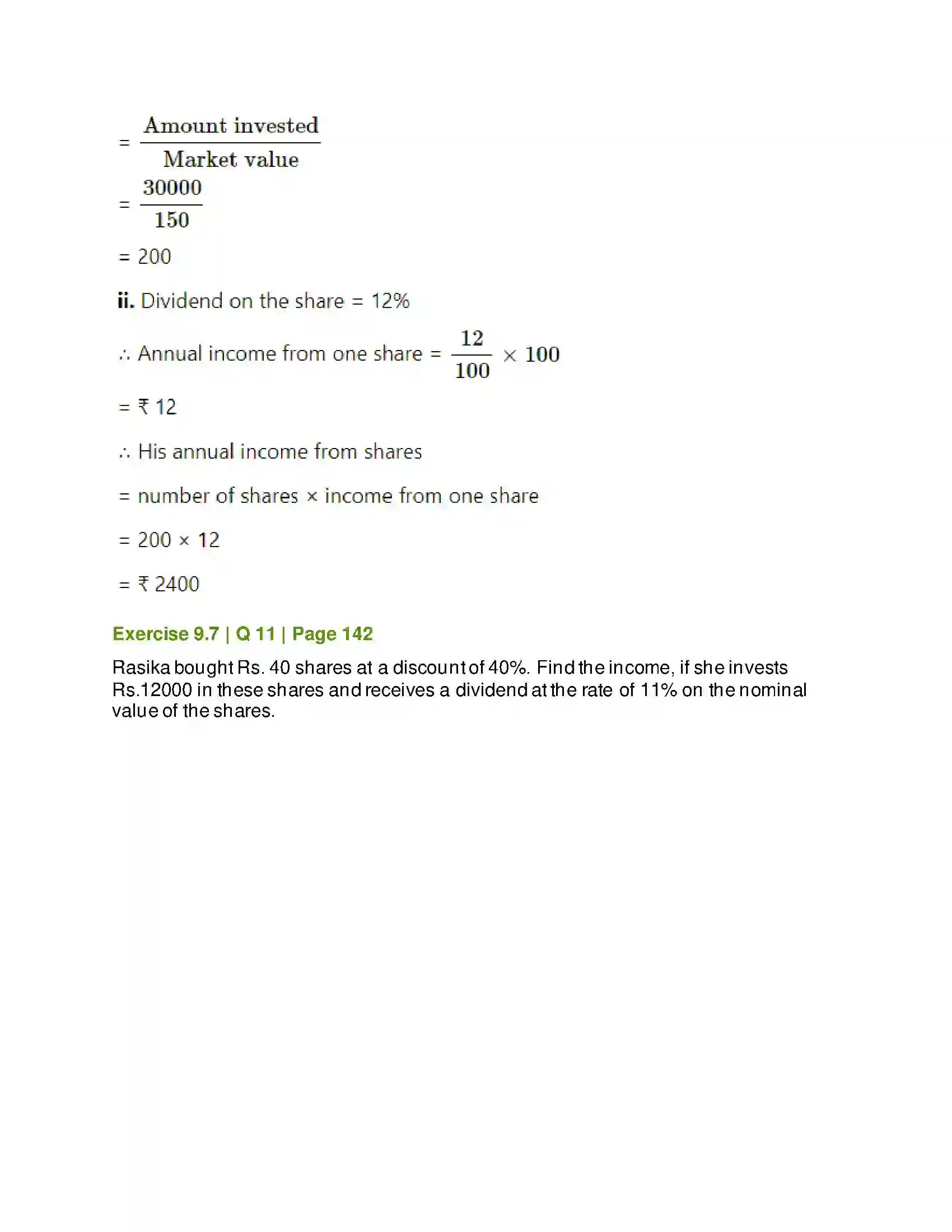 Maharashtra Board Class 11th Mathematics & Statistics - 2 Commercial Mathematics Solution 66