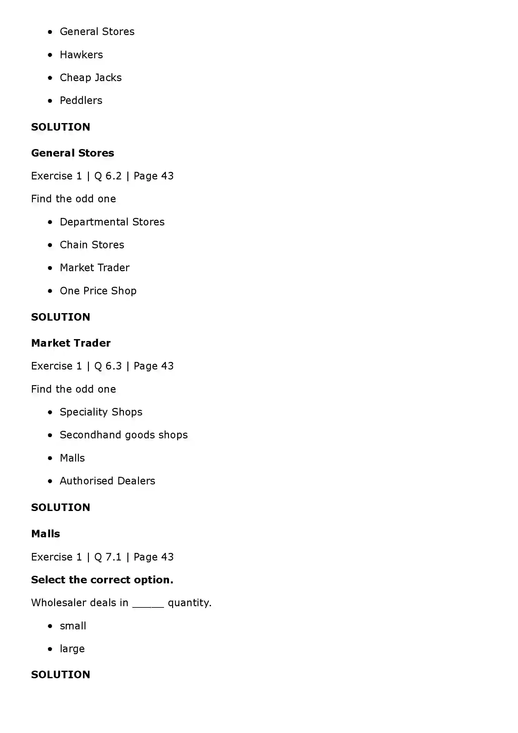 Maharashtra Board Class 11th Organisation of Commerce and Management (OC) Trade Solution 11