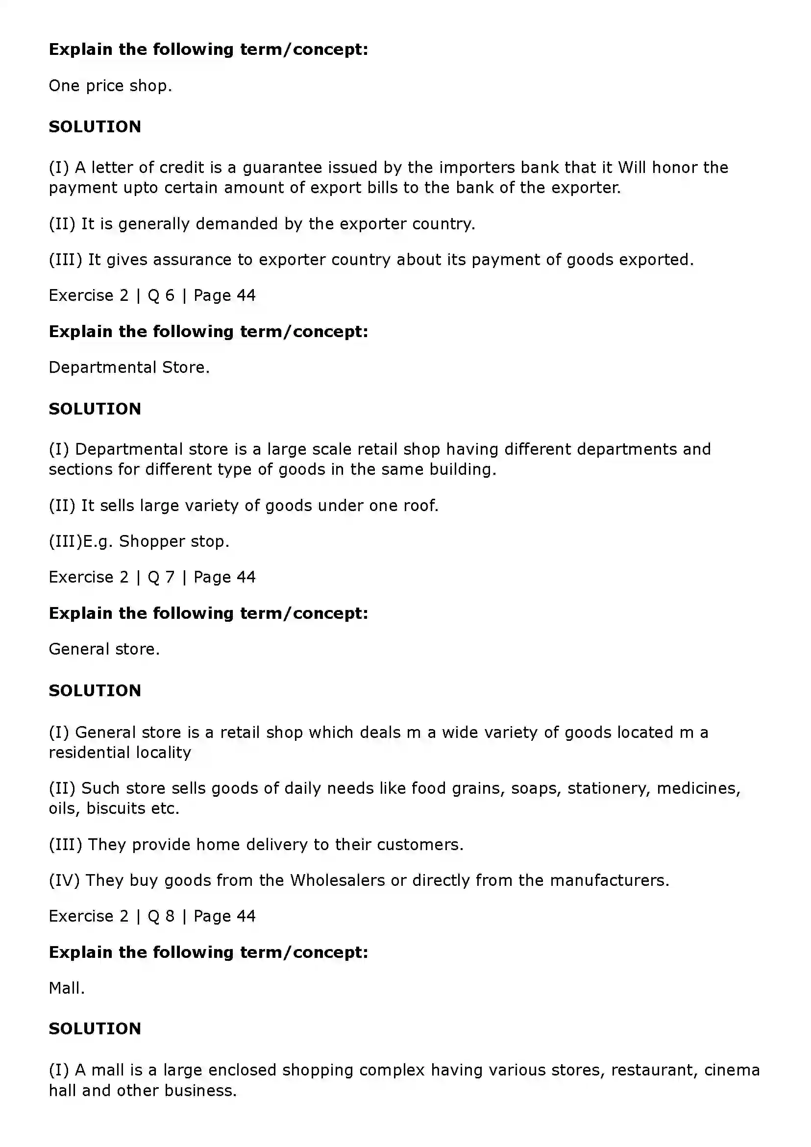 Maharashtra Board Class 11th Organisation of Commerce and Management (OC) Trade Solution 19