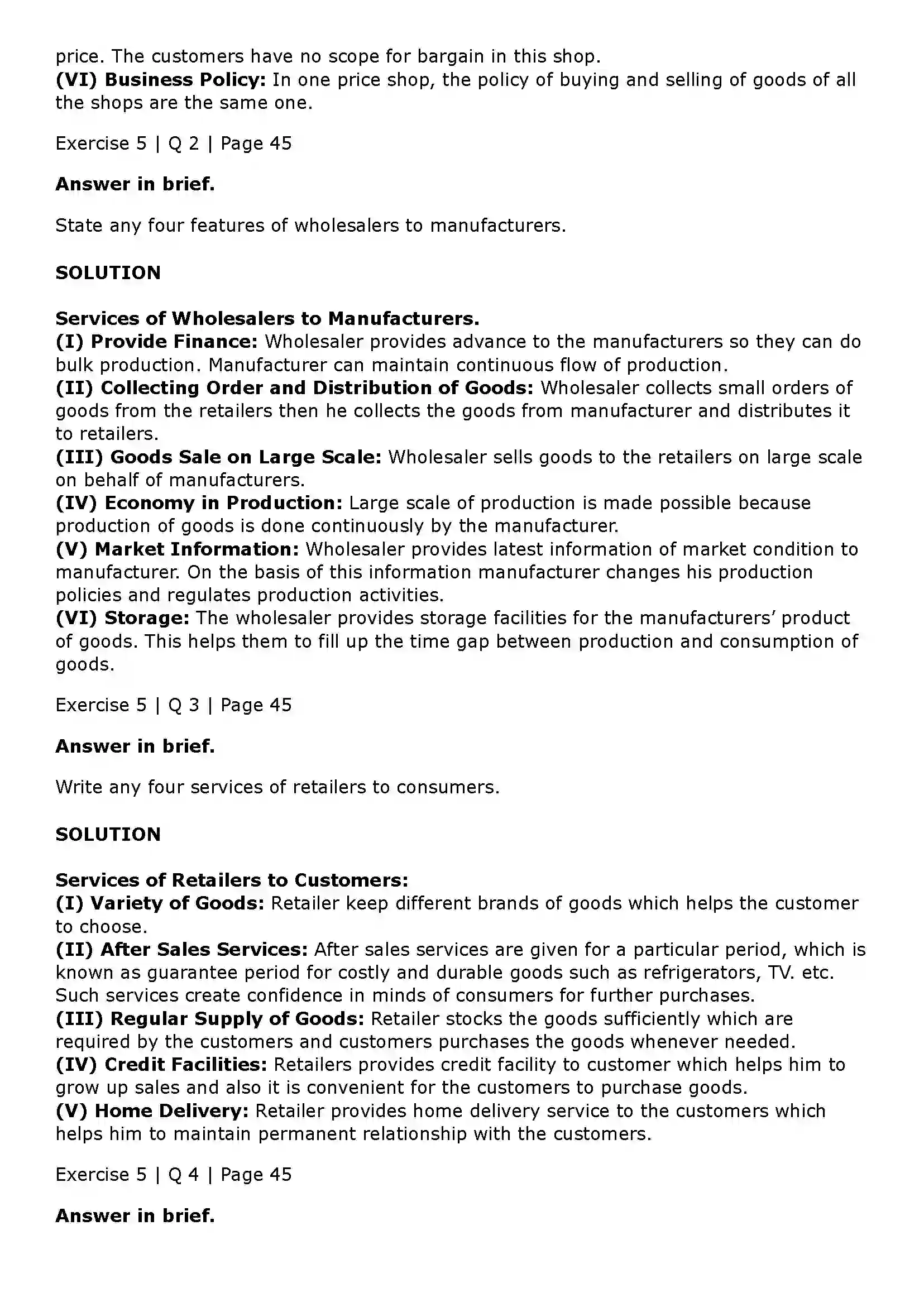 Maharashtra Board Class 11th Organisation of Commerce and Management (OC) Trade Solution 26