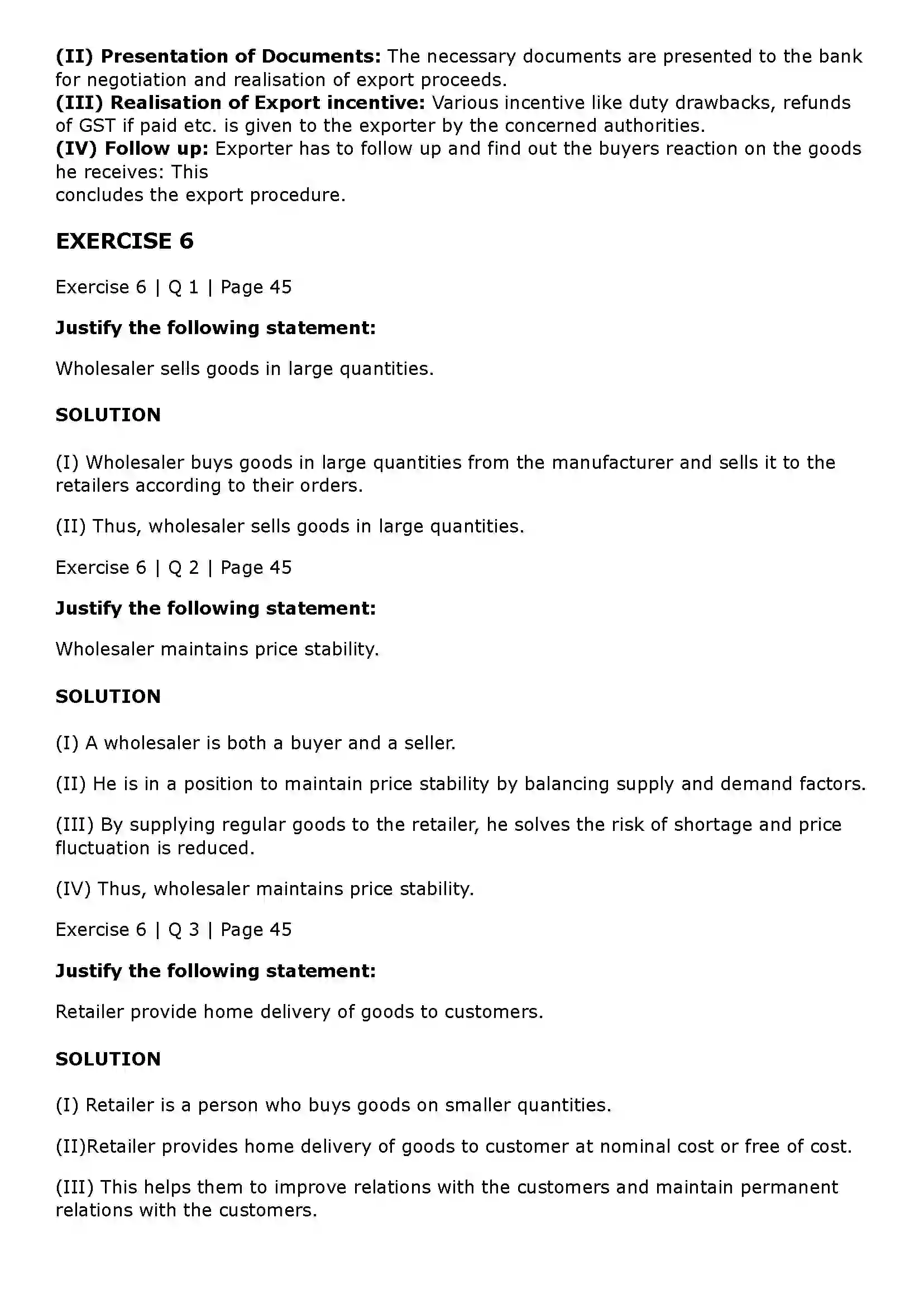 Maharashtra Board Class 11th Organisation of Commerce and Management (OC) Trade Solution 28