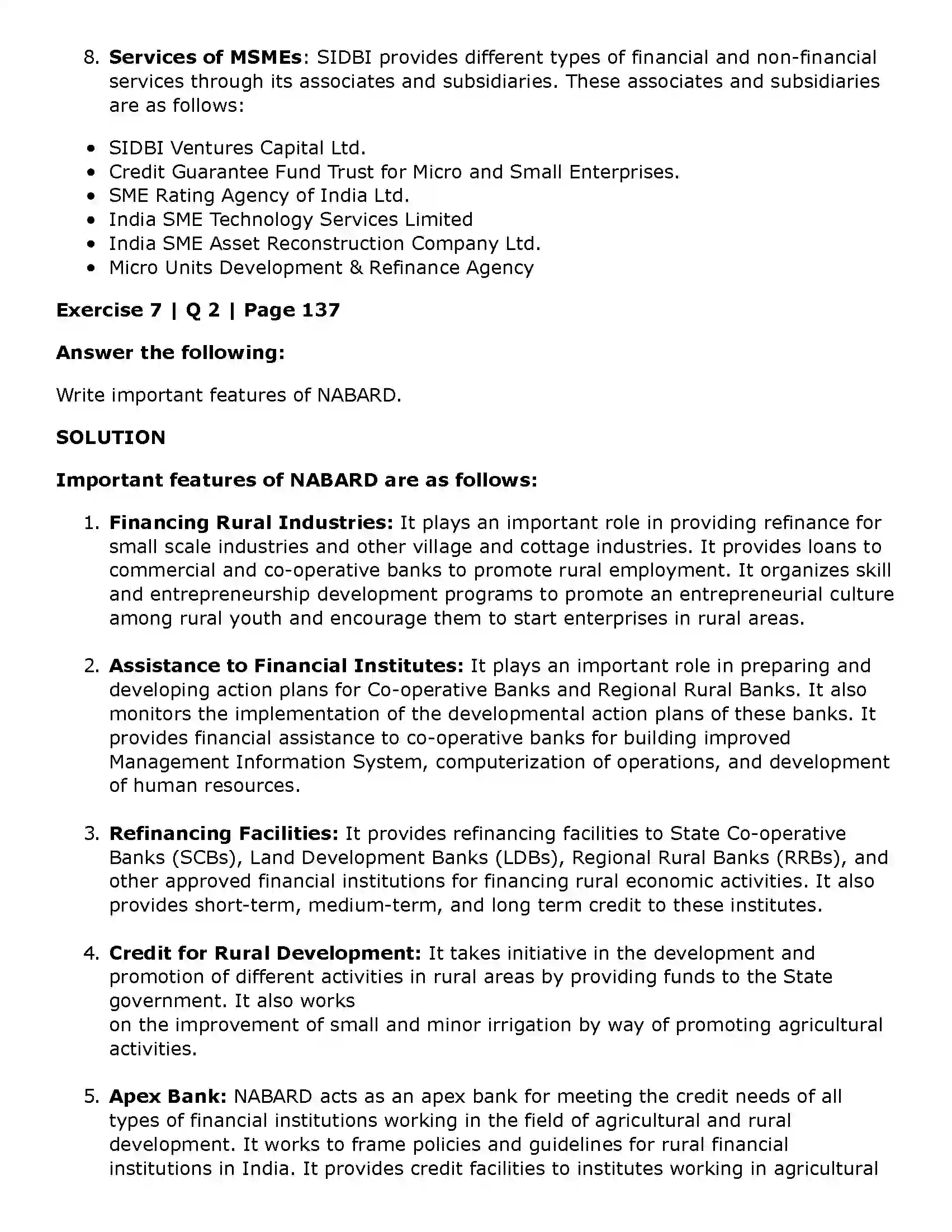 Maharashtra Board Class 11th Organisation of Commerce and Management (OC) Institutes Supporting Business Solution 29