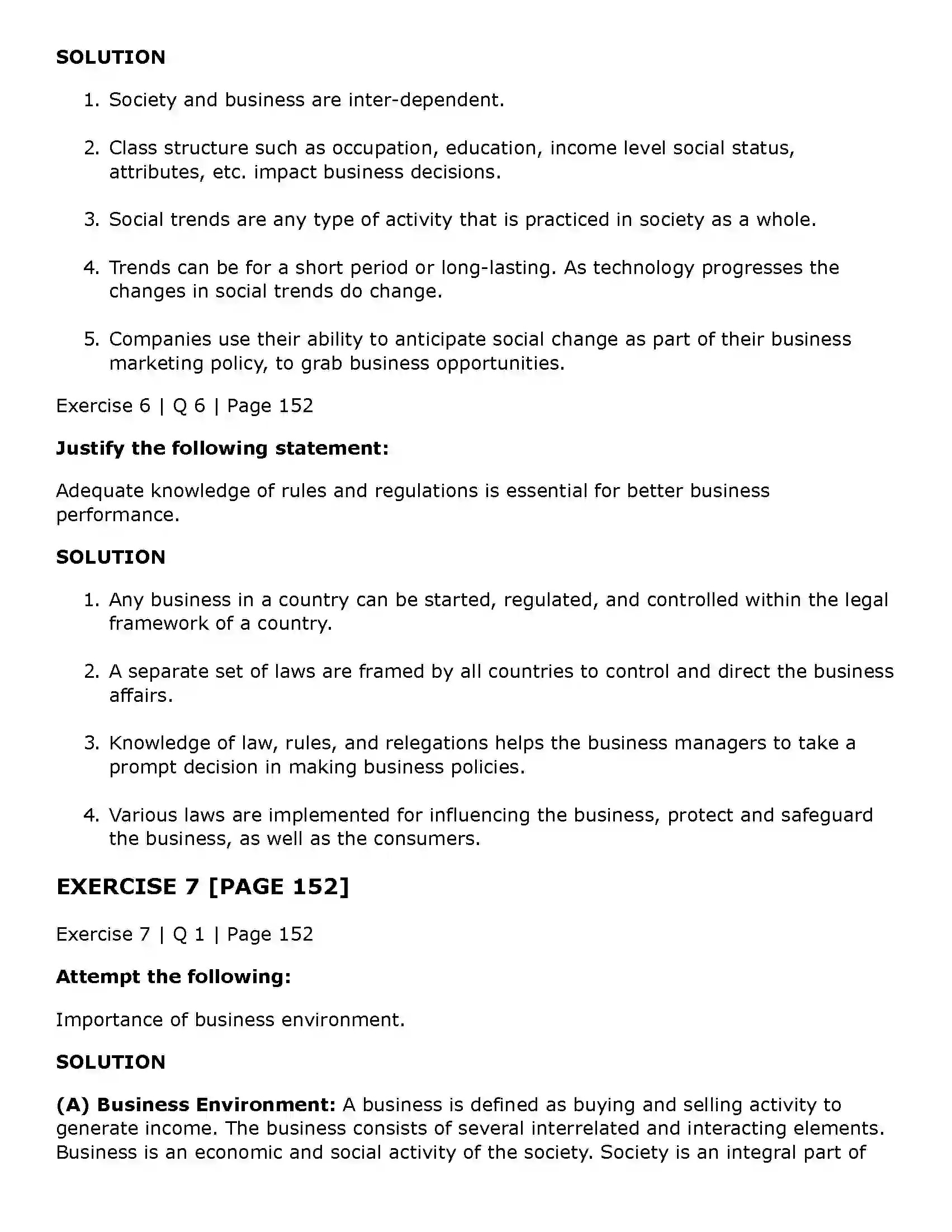 Maharashtra Board Class 11th Organisation of Commerce and Management (OC) Business Enviroment Solution 28