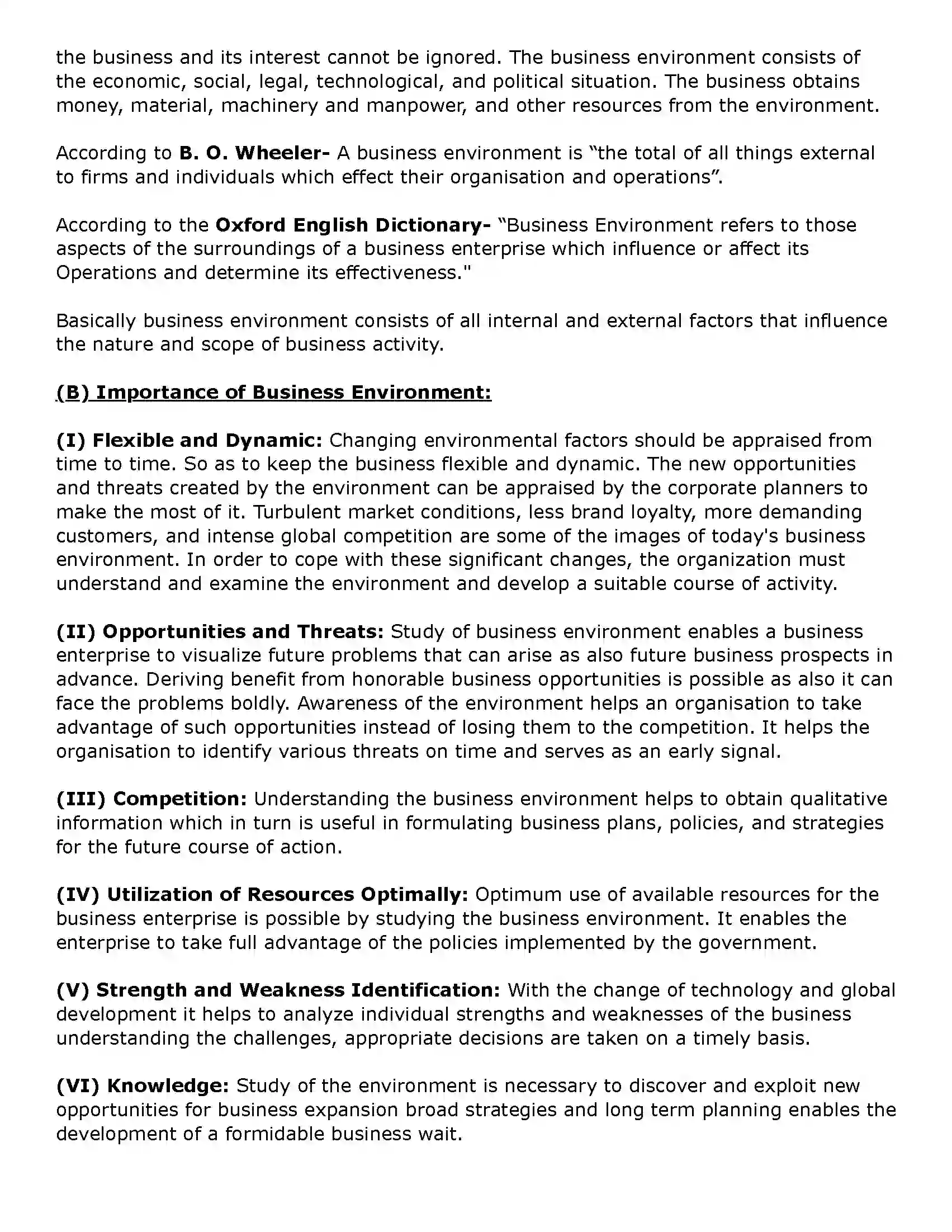 Maharashtra Board Class 11th Organisation of Commerce and Management (OC) Business Enviroment Solution 29