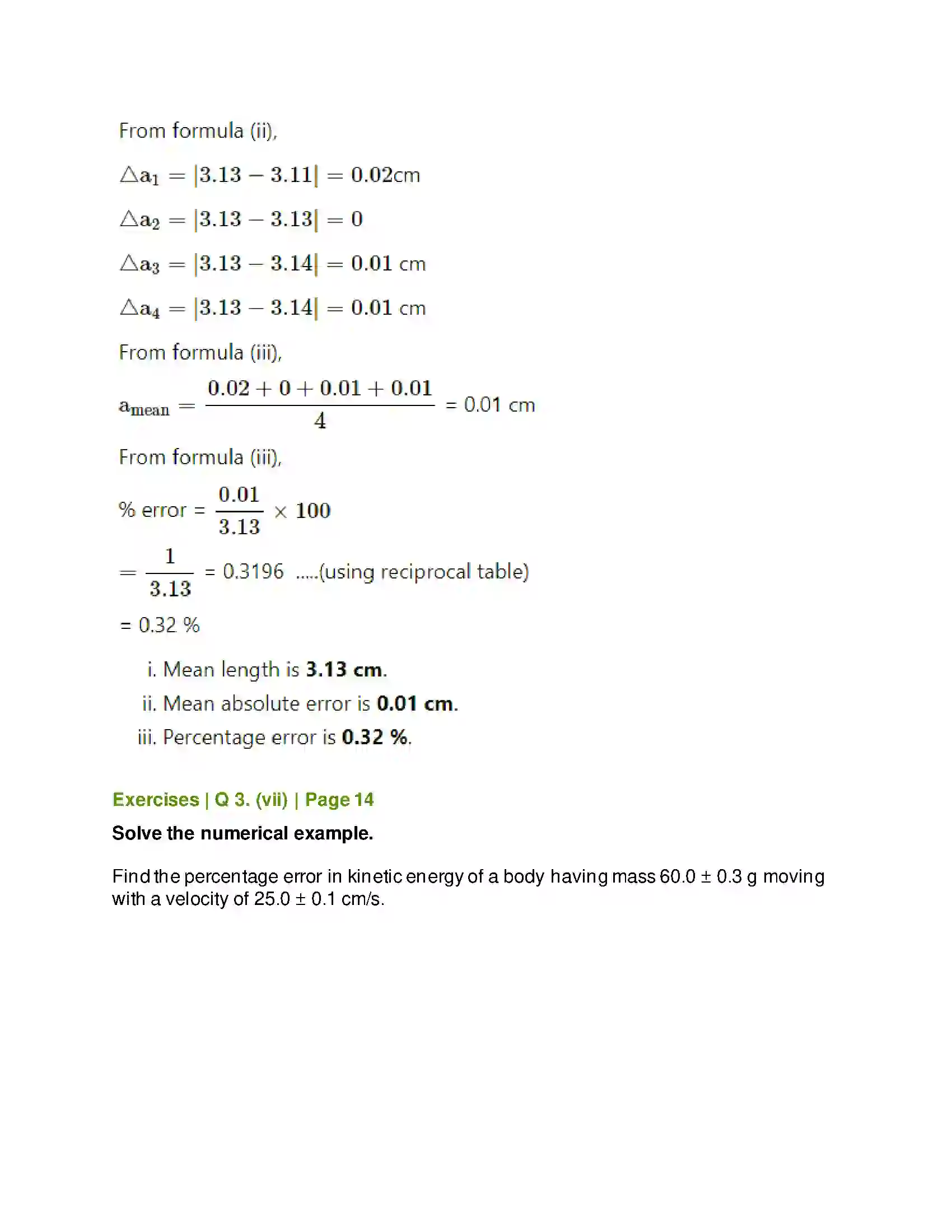 Maharashtra Board Class 11th Physics Units and Measurements Solution 13