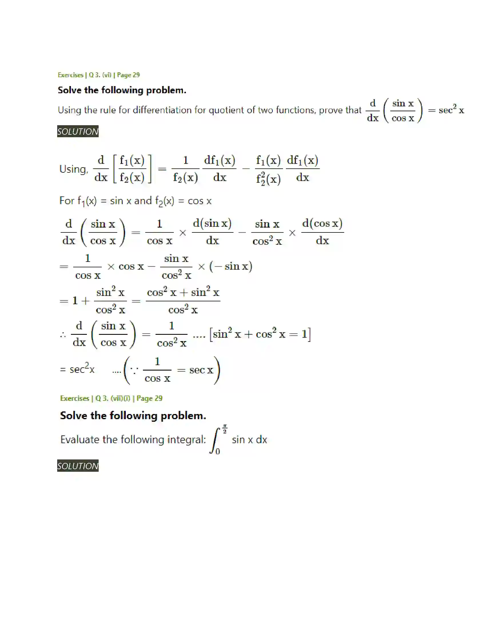 Maharashtra Board Class 11th Physics Mathematical Methods Solution 10