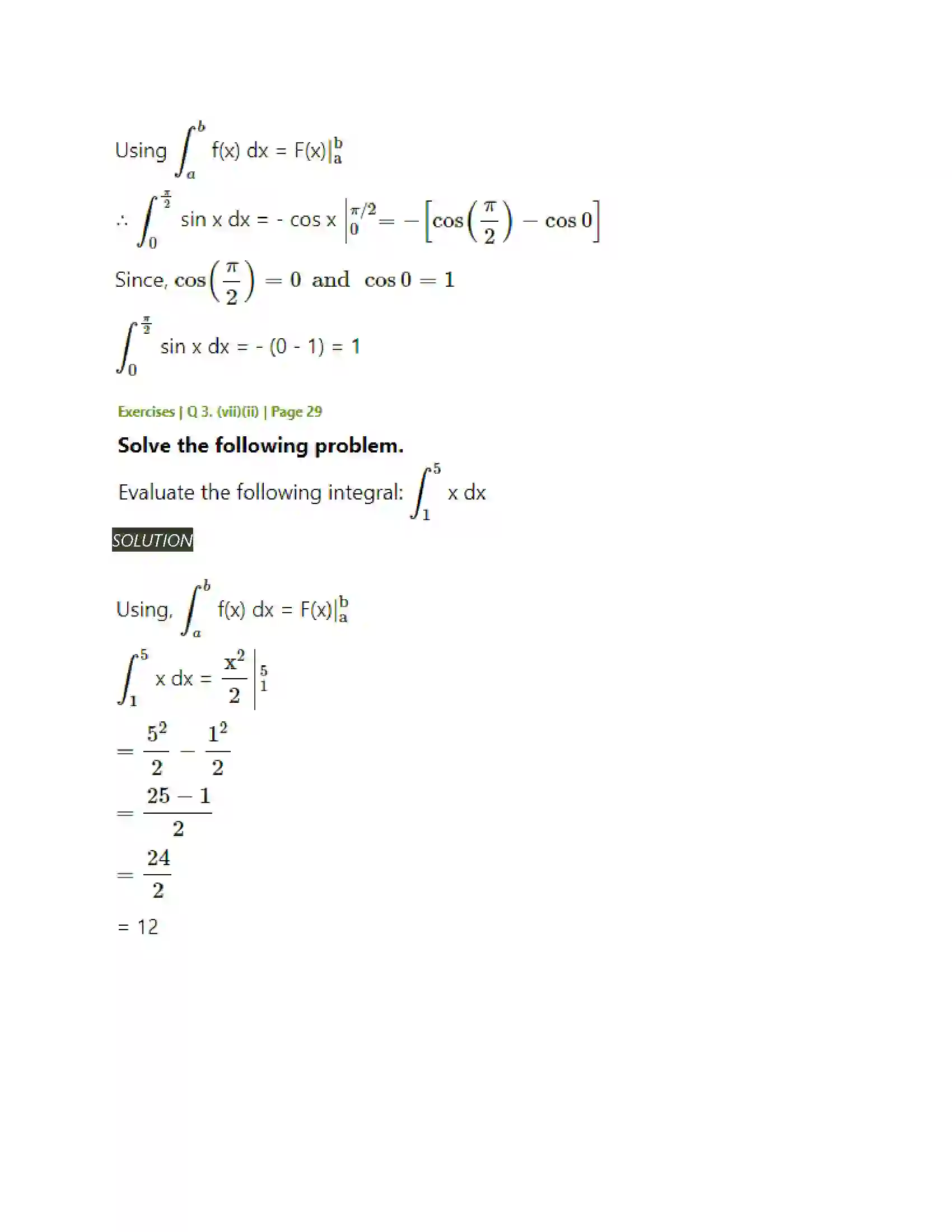 Maharashtra Board Class 11th Physics Mathematical Methods Solution 11