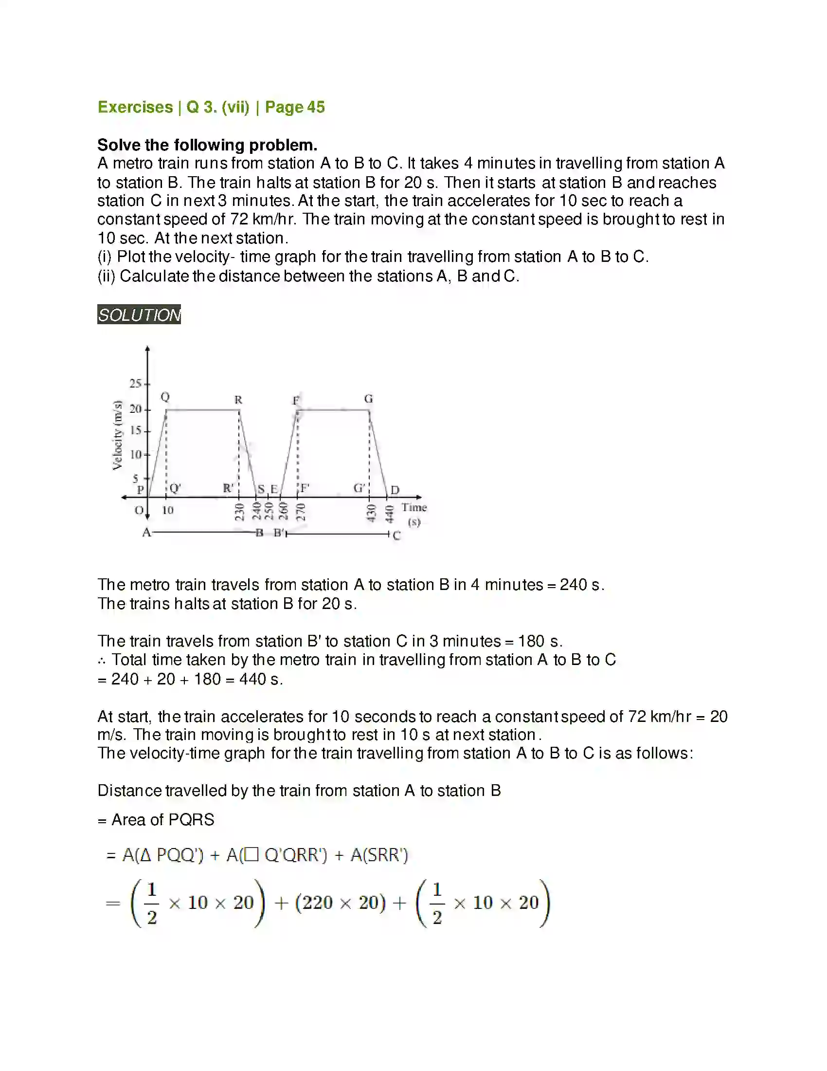 Maharashtra Board Class 11th Physics Motion in a Plane Solution 17